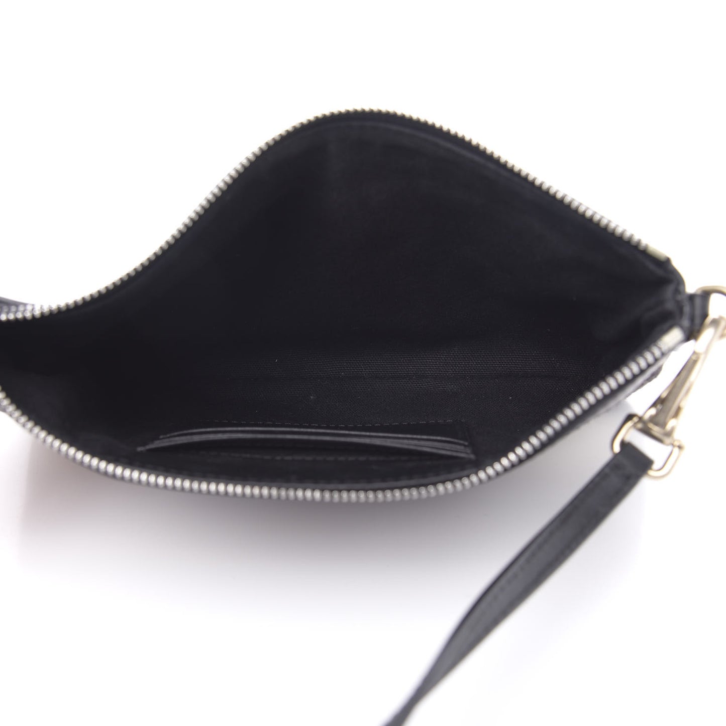 Mega Check Peyton Crossbody Clutch Bag Black