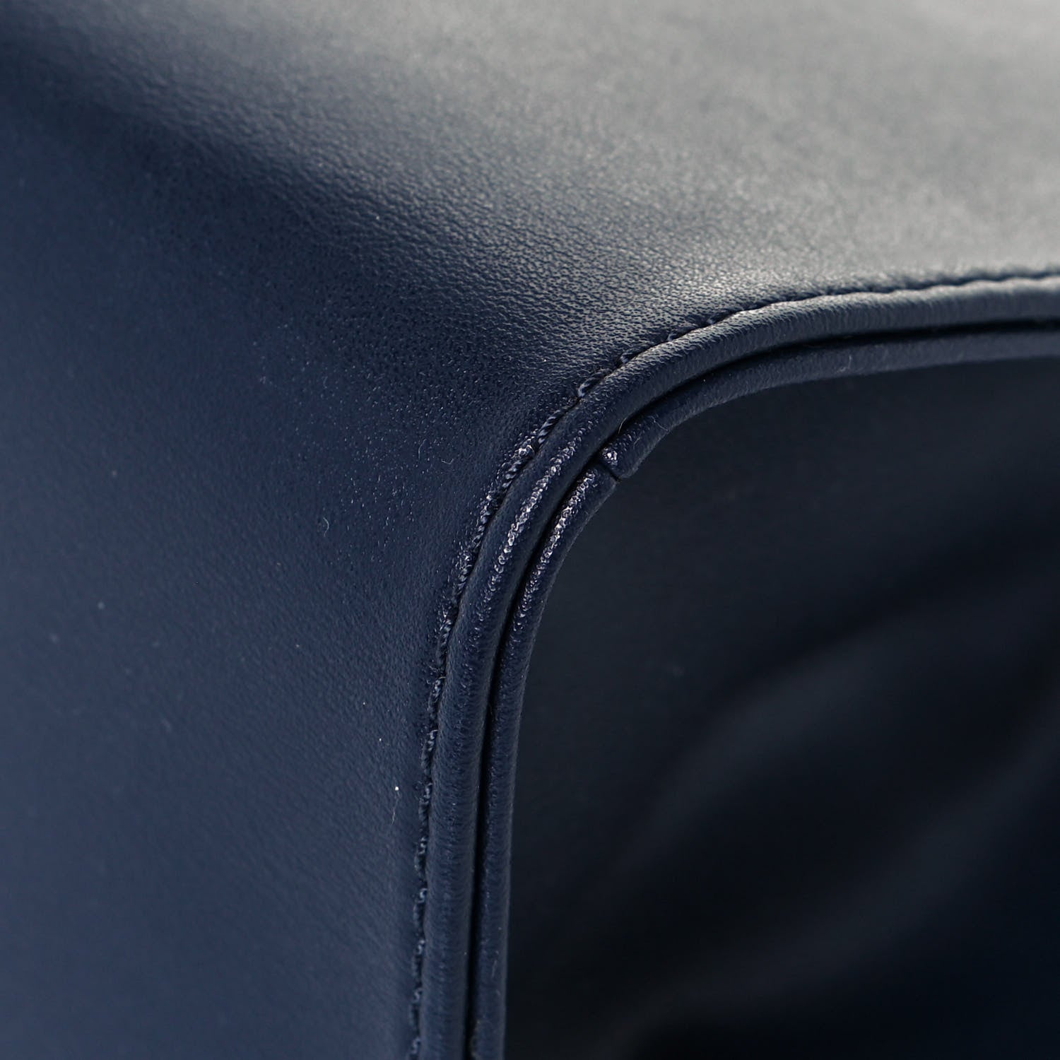 Telfar Vegan Leather Small Shopping Bag Navy 10 of 12