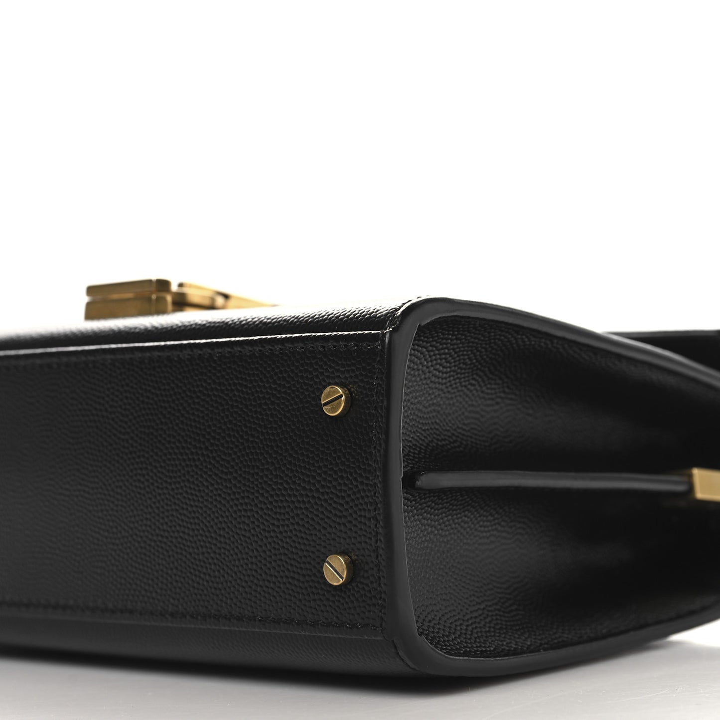 Grain de Poudre Mini Classic Monogram Cassandra Top Handle Black