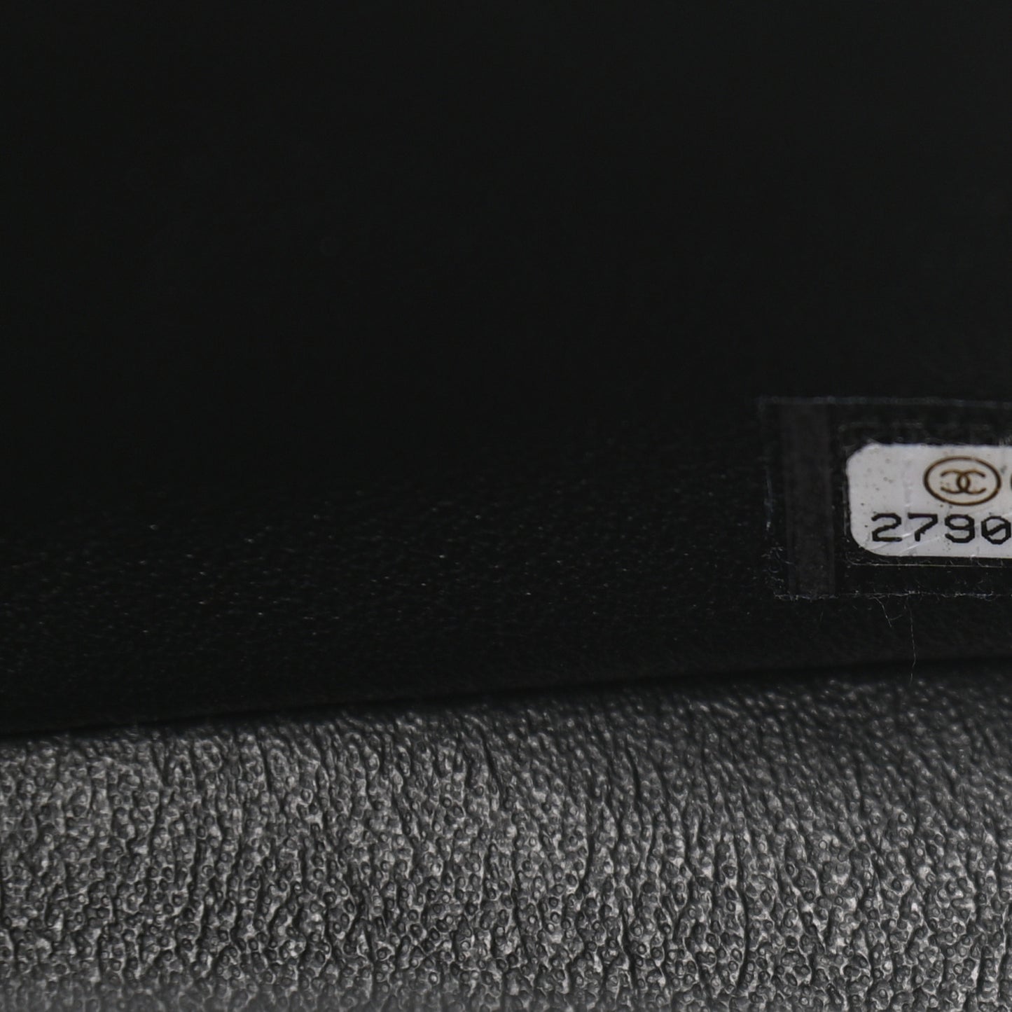 Lambskin Quilted Mini Square Flap Black