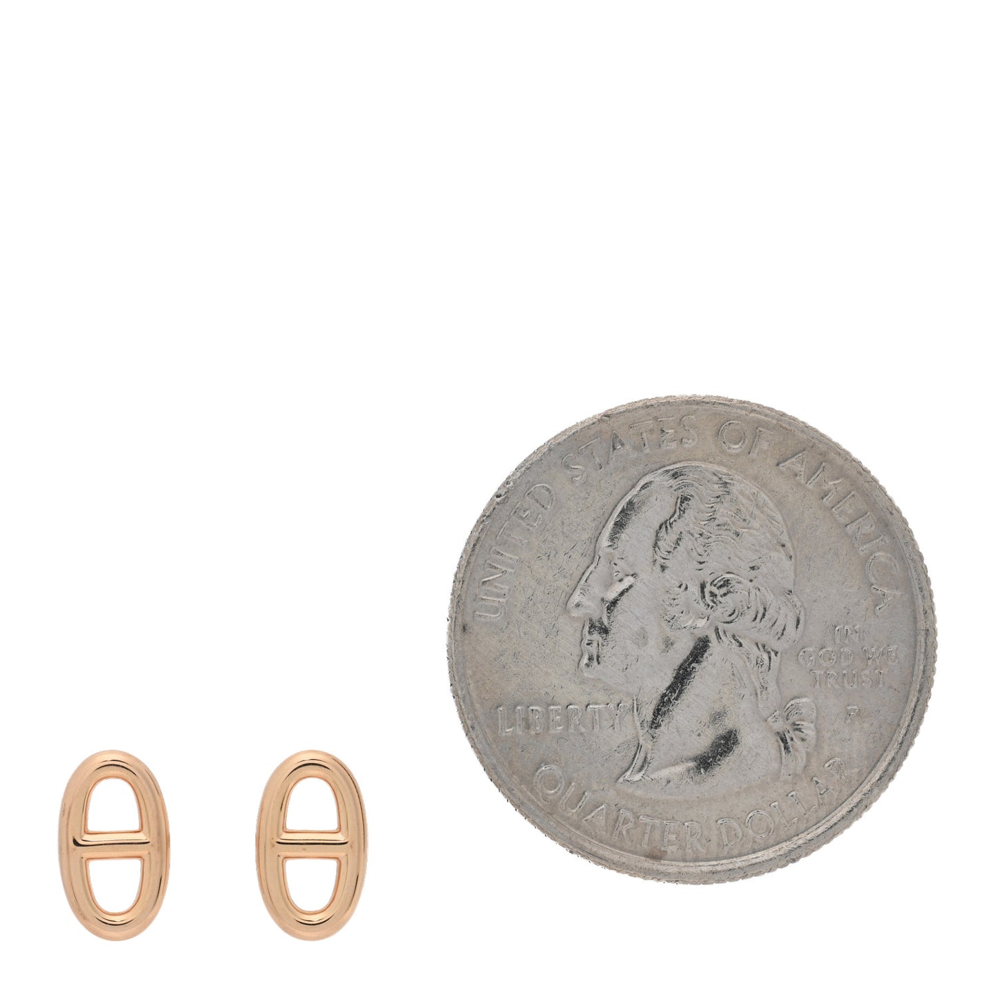 18K Rose Gold TPM Farandole Stud Earrings