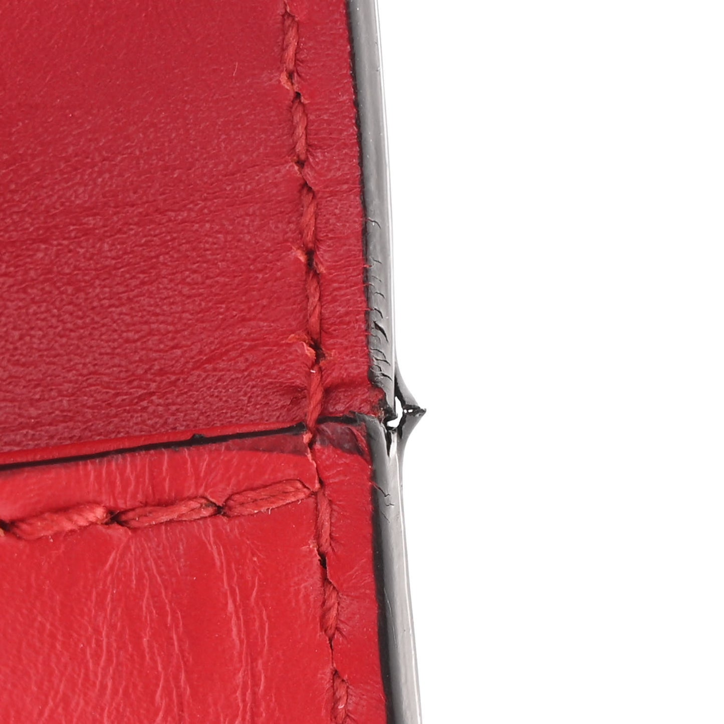 Calfskin Small Sylvie Shoulder Bag Hibiscus Red