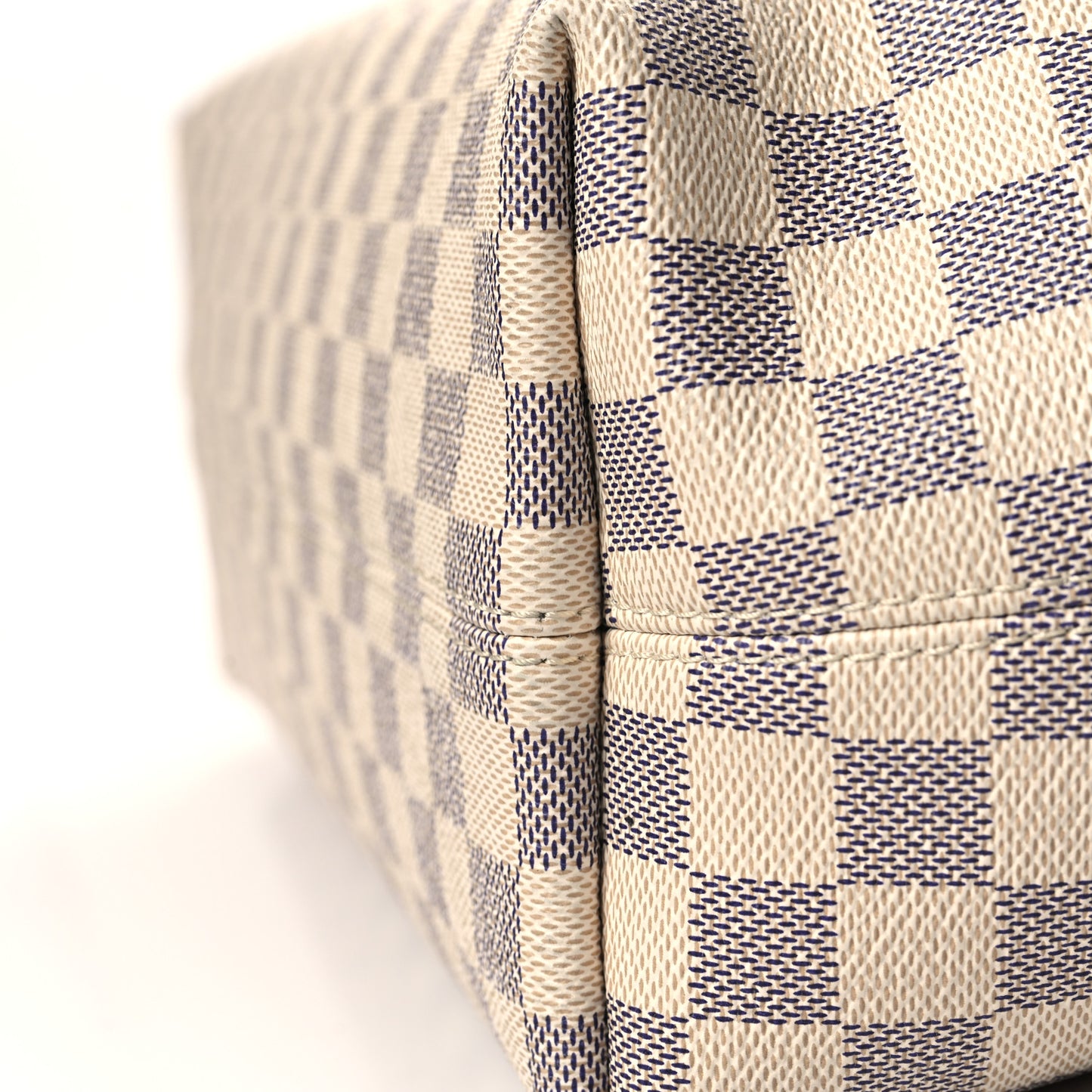 Damier Azur Graceful MM Rose Ballerine