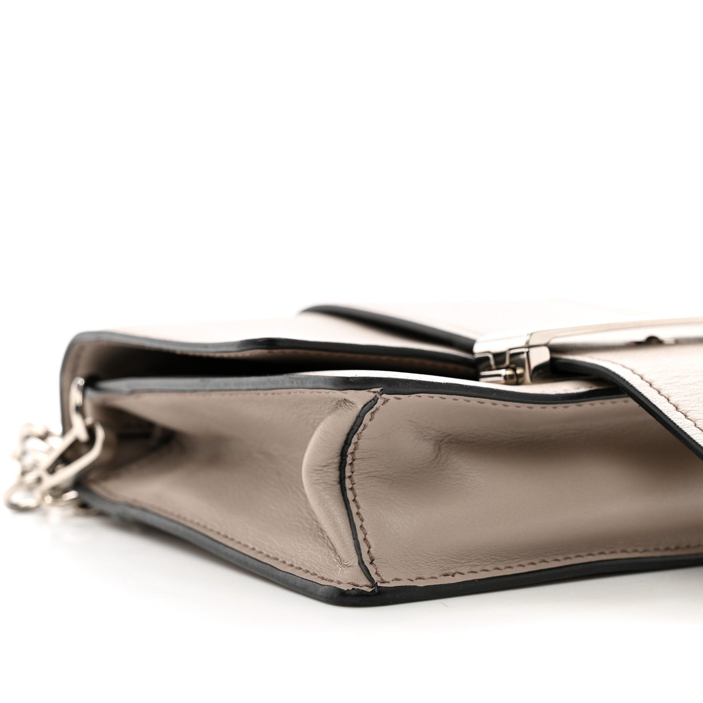 City Calf Ribbon Bag Pomice