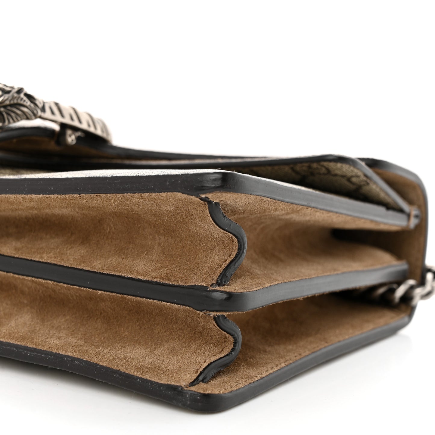 GG Supreme Monogram Small Dionysus Shoulder Bag Taupe