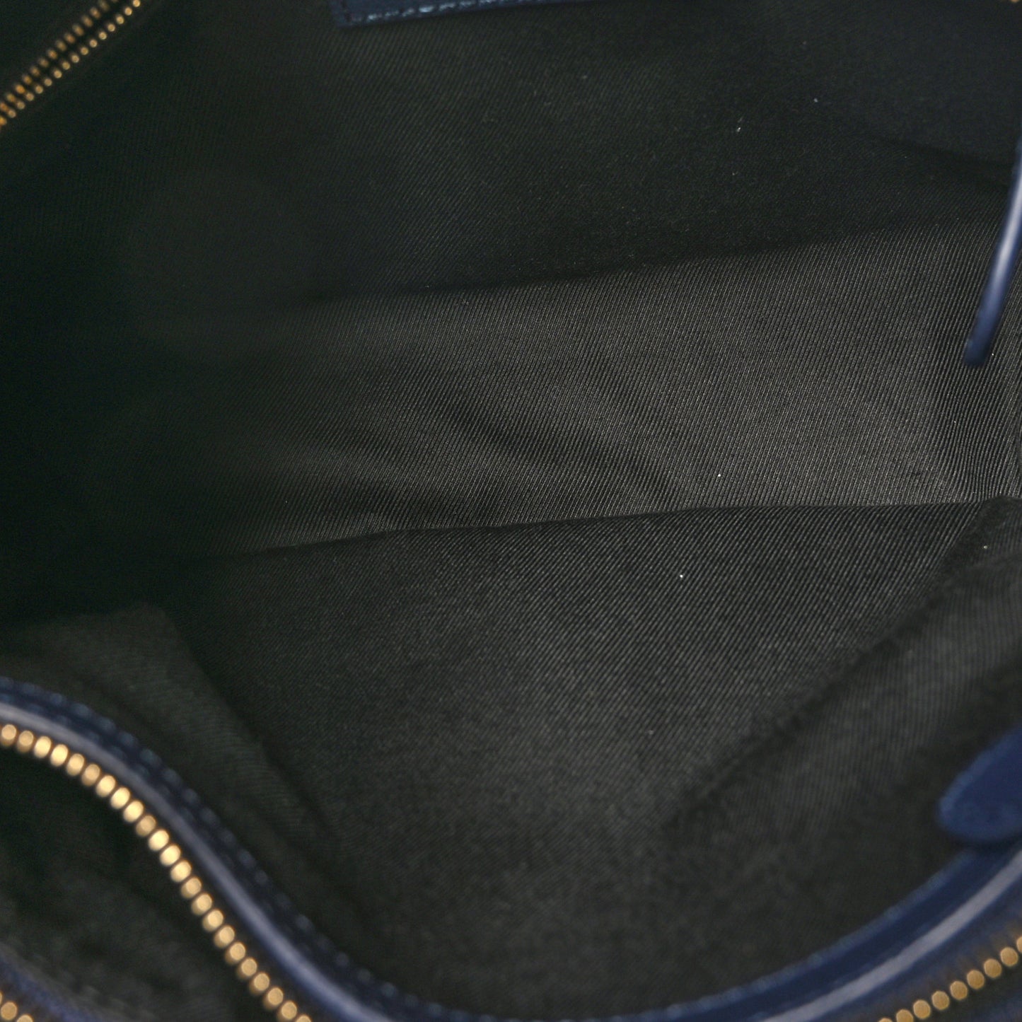 Derby Calfskin House Check Medium Banner Tote Ink Blue