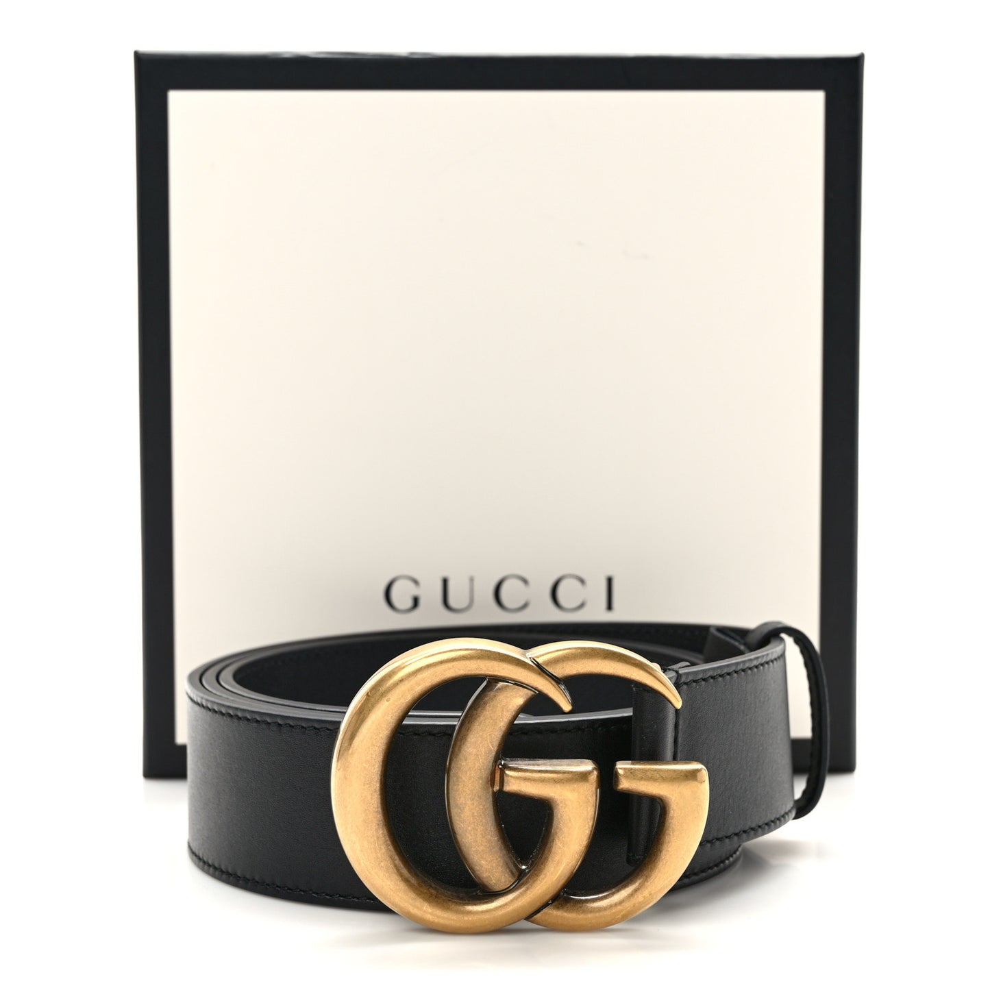 Calfskin Double G 40mm Belt 100 40 Black