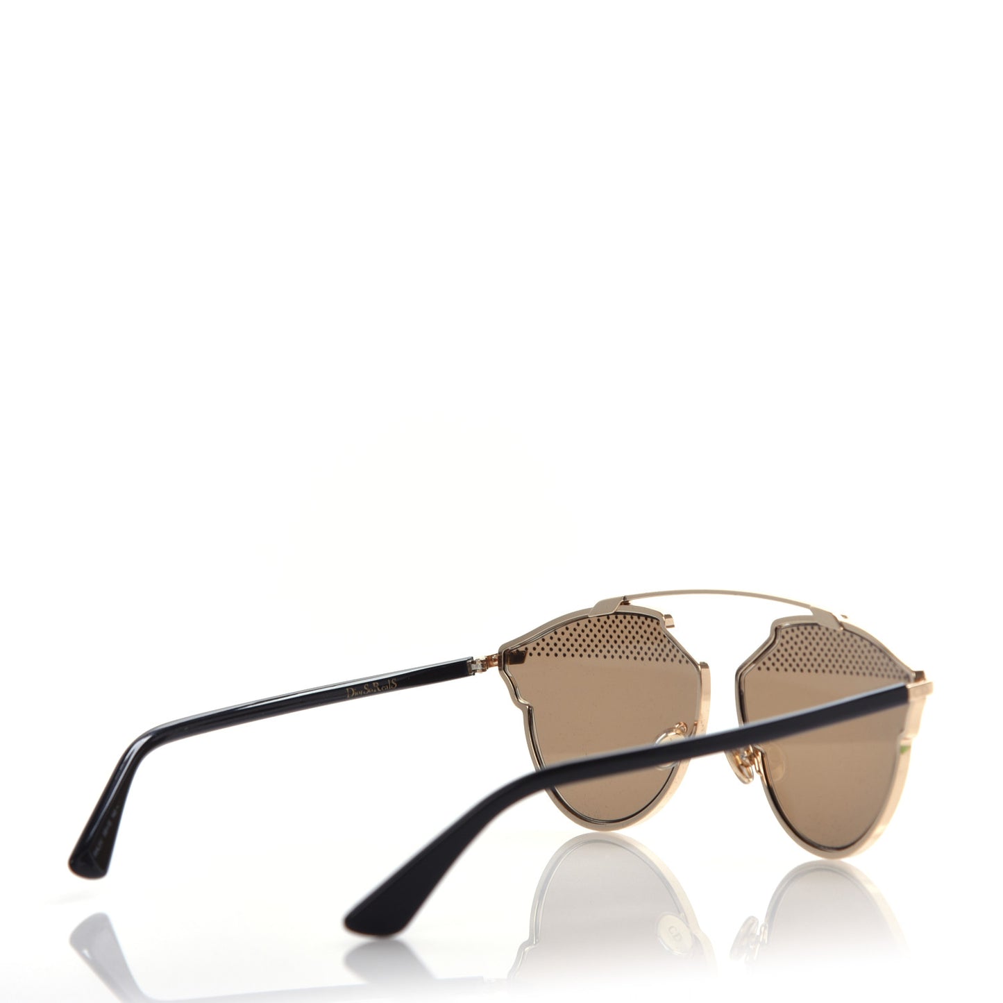 Studded So Real Sunglasses Gold