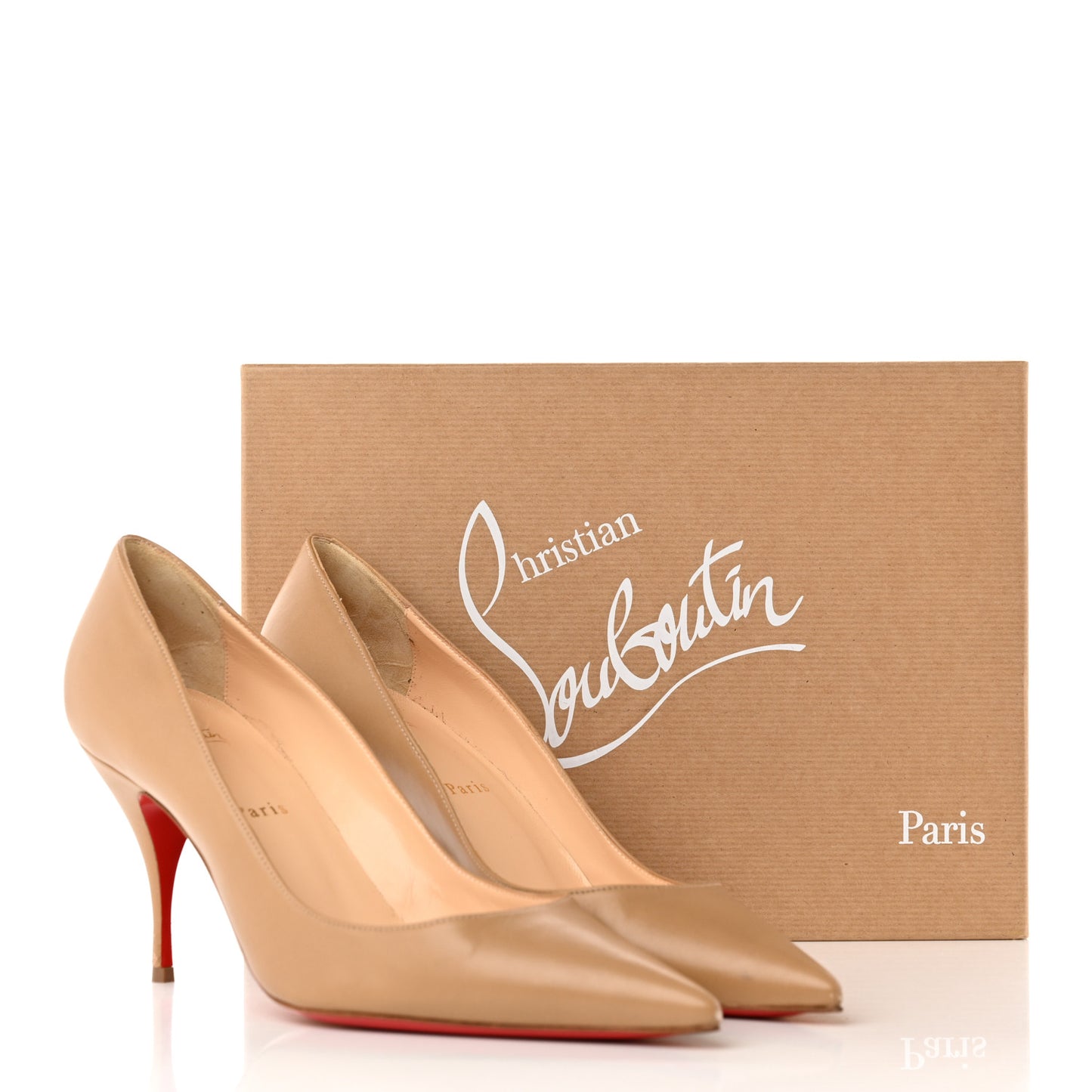 Nappa Clare 80 Pumps 40 Nude