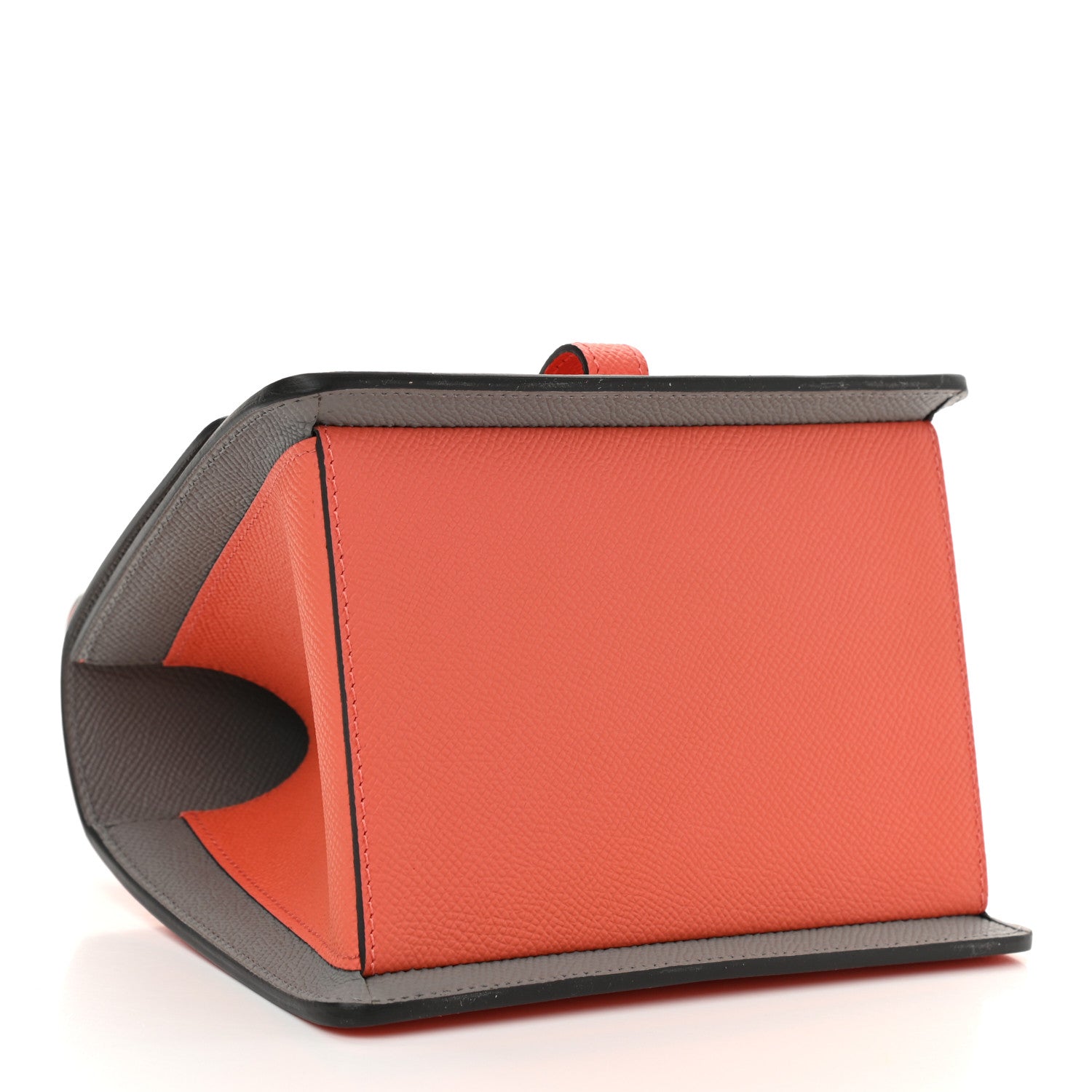 Moynat Carat Calfskin Madeleine Clutch Flamingo Ciment 4 of 9