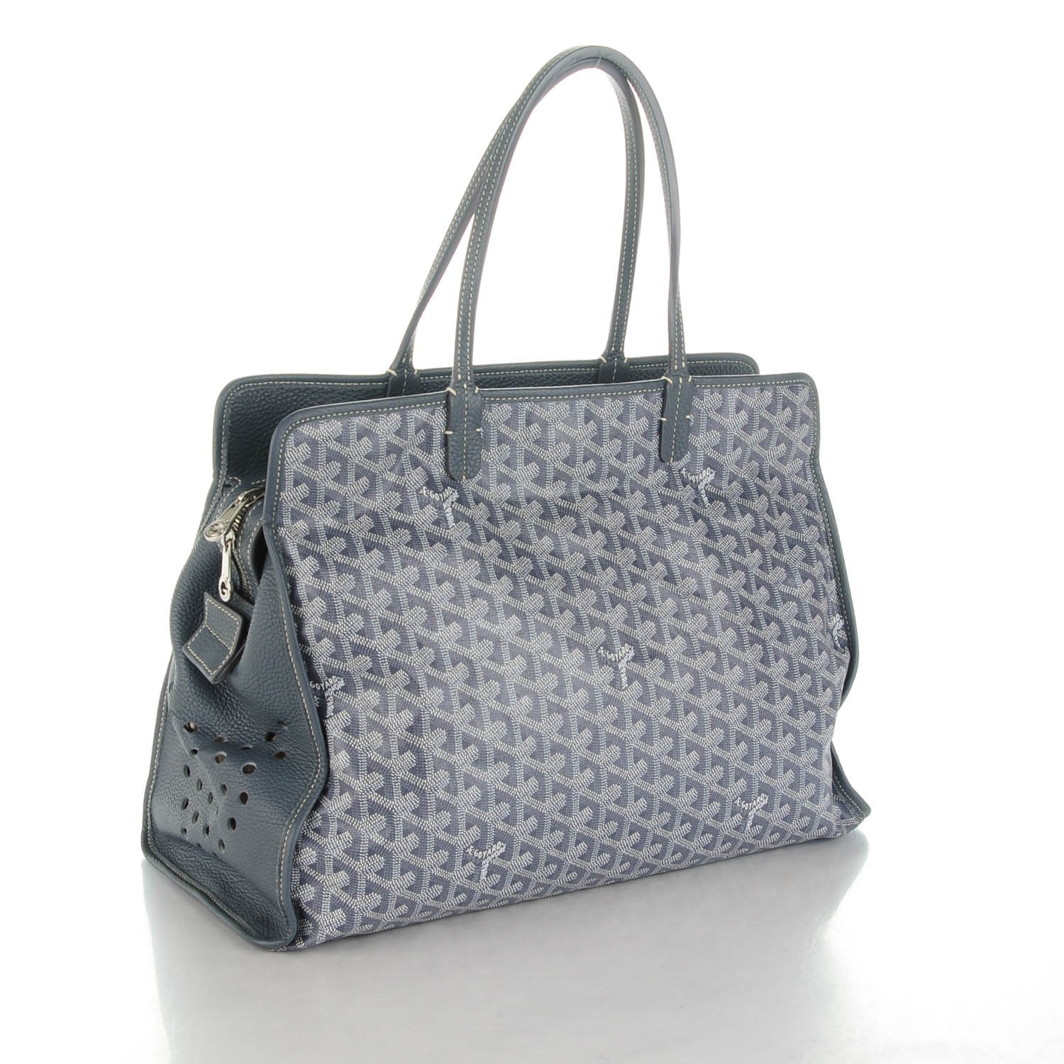 Goyard Goyardine Sac Hardy Pet Carrier PM Grey 4 of 8