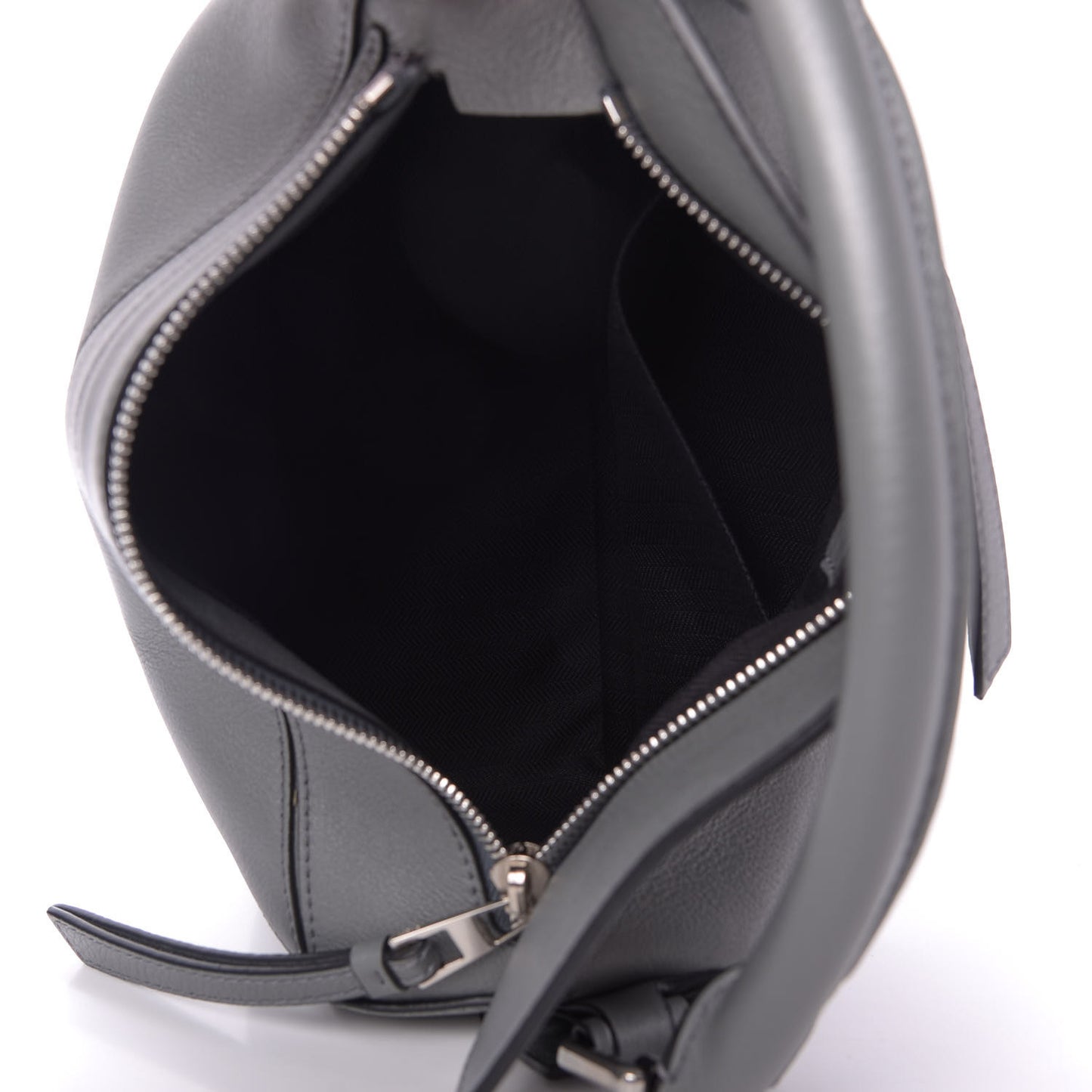 Calfskin Small Puzzle Bag Gunmetal