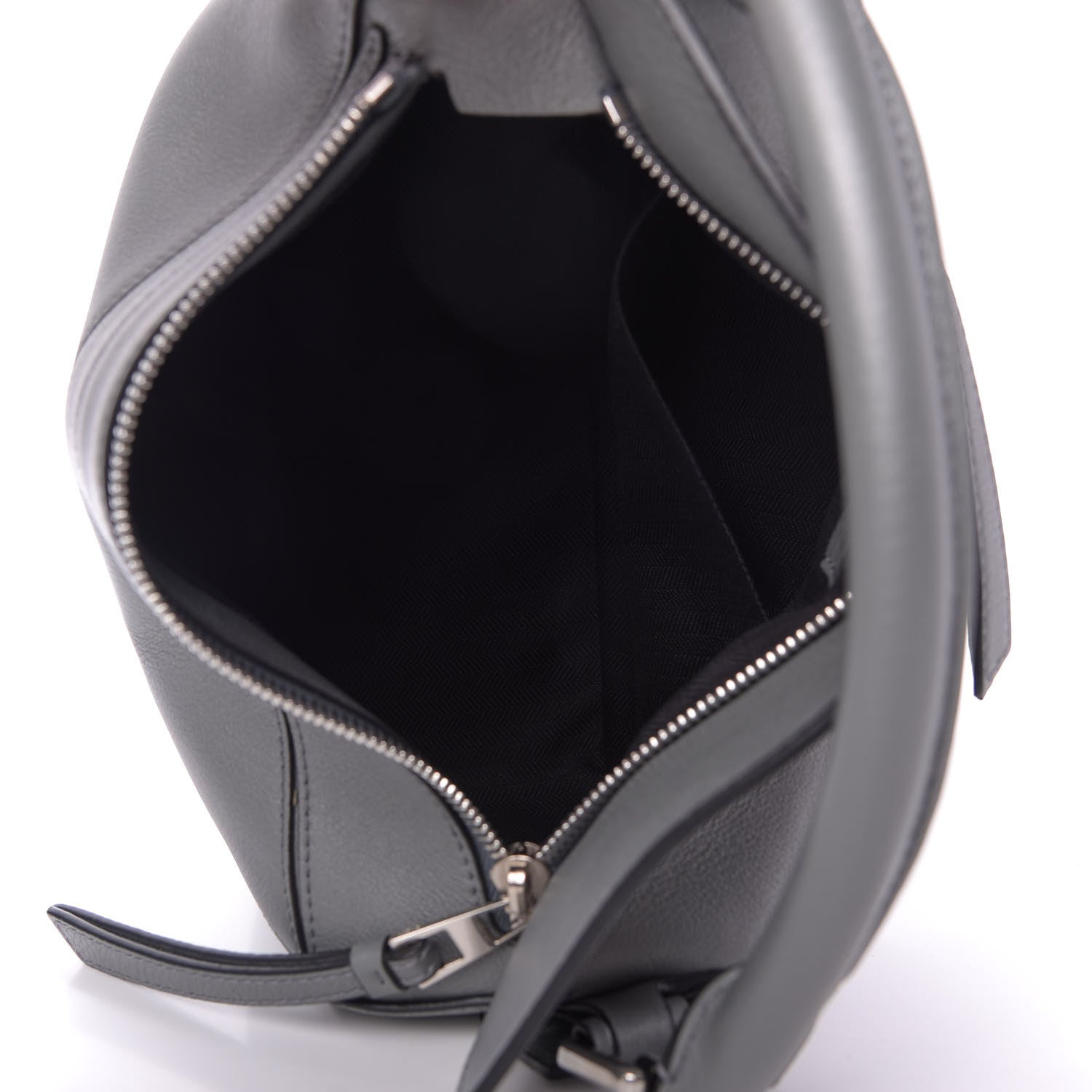 Loewe Calfskin Small Puzzle Bag Gunmetal 5 of 8