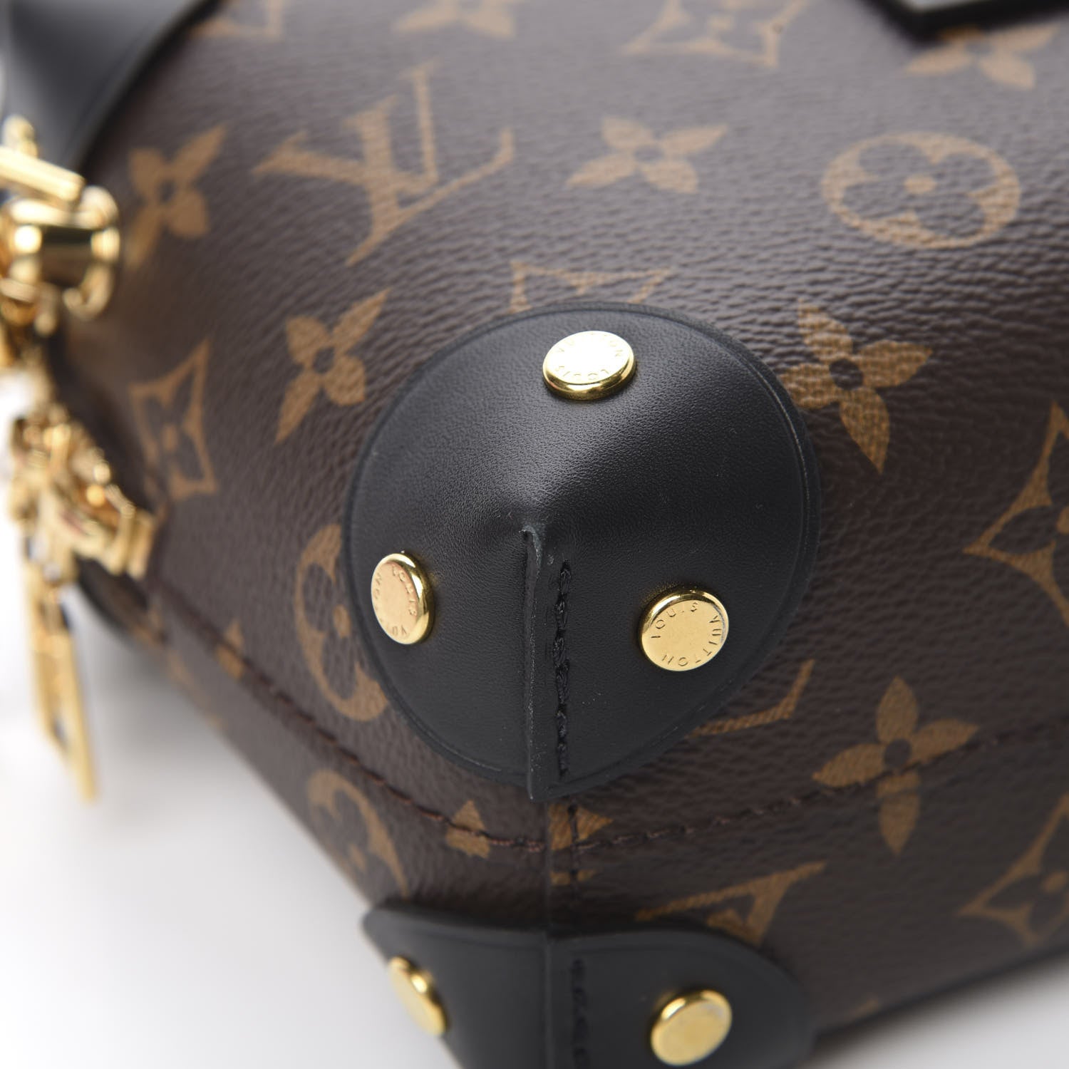 Louis Vuitton Monogram Petite Malle Souple Black 11 of 11