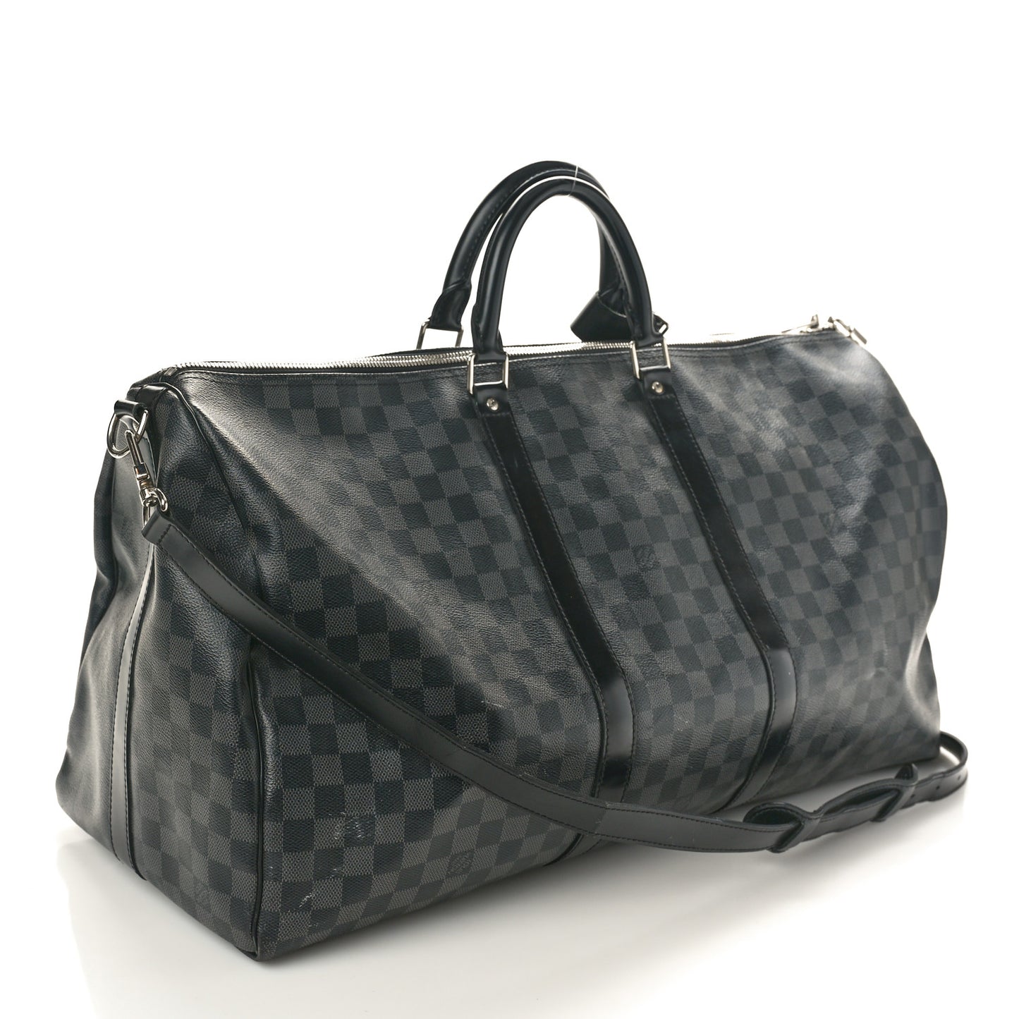 Damier Graphite Keepall Bandouliere 55
