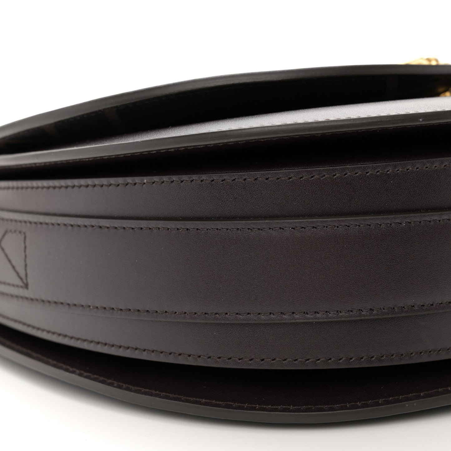 Calfskin Medium Rocking Horse Crossbody Brown