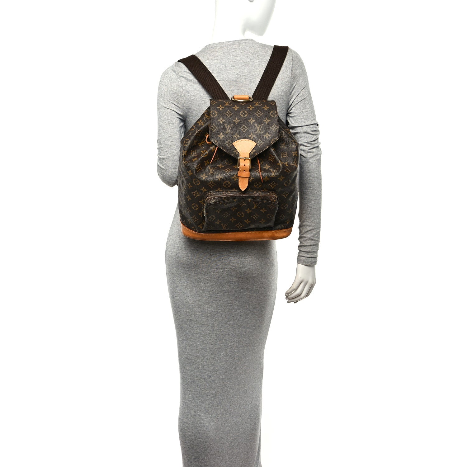 Louis Vuitton Monogram Montsouris GM Backpack 2 of 10