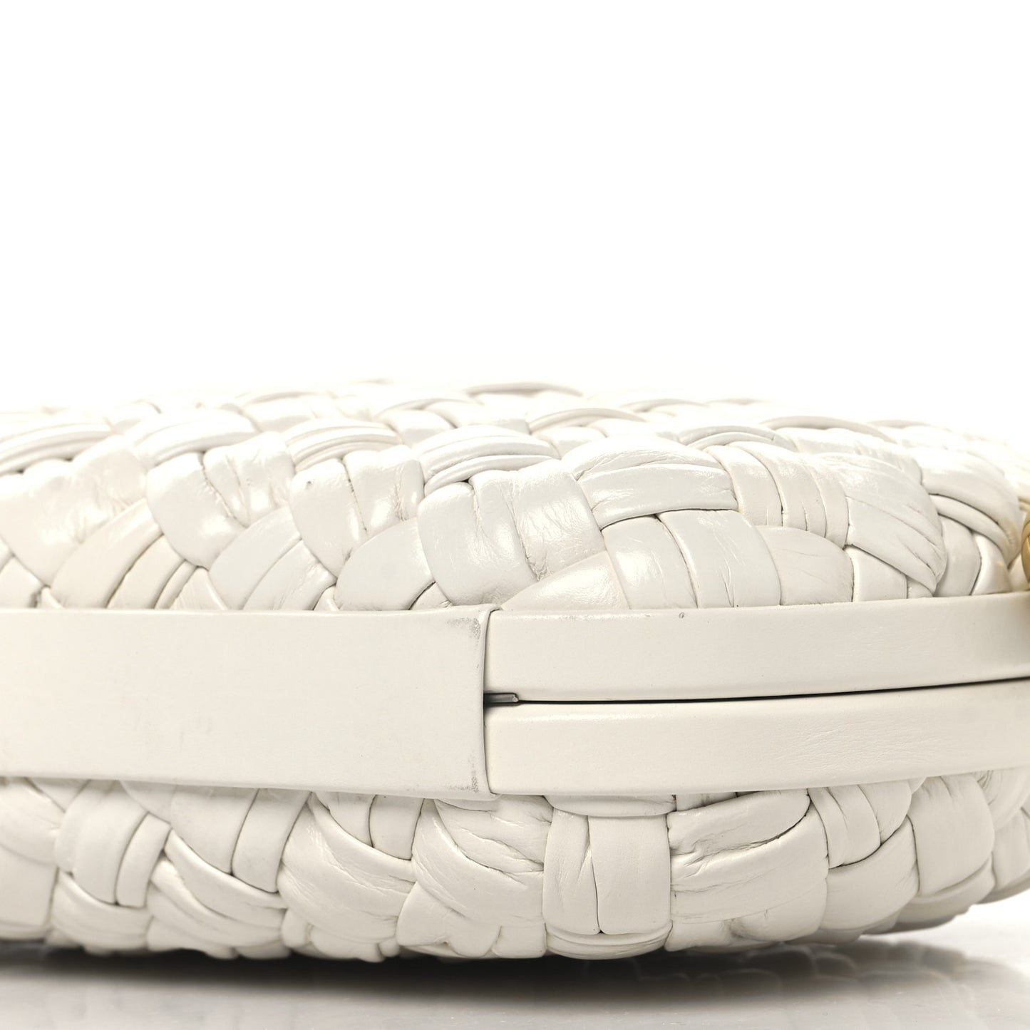 Foulard Intrecciato Knot On Strap White