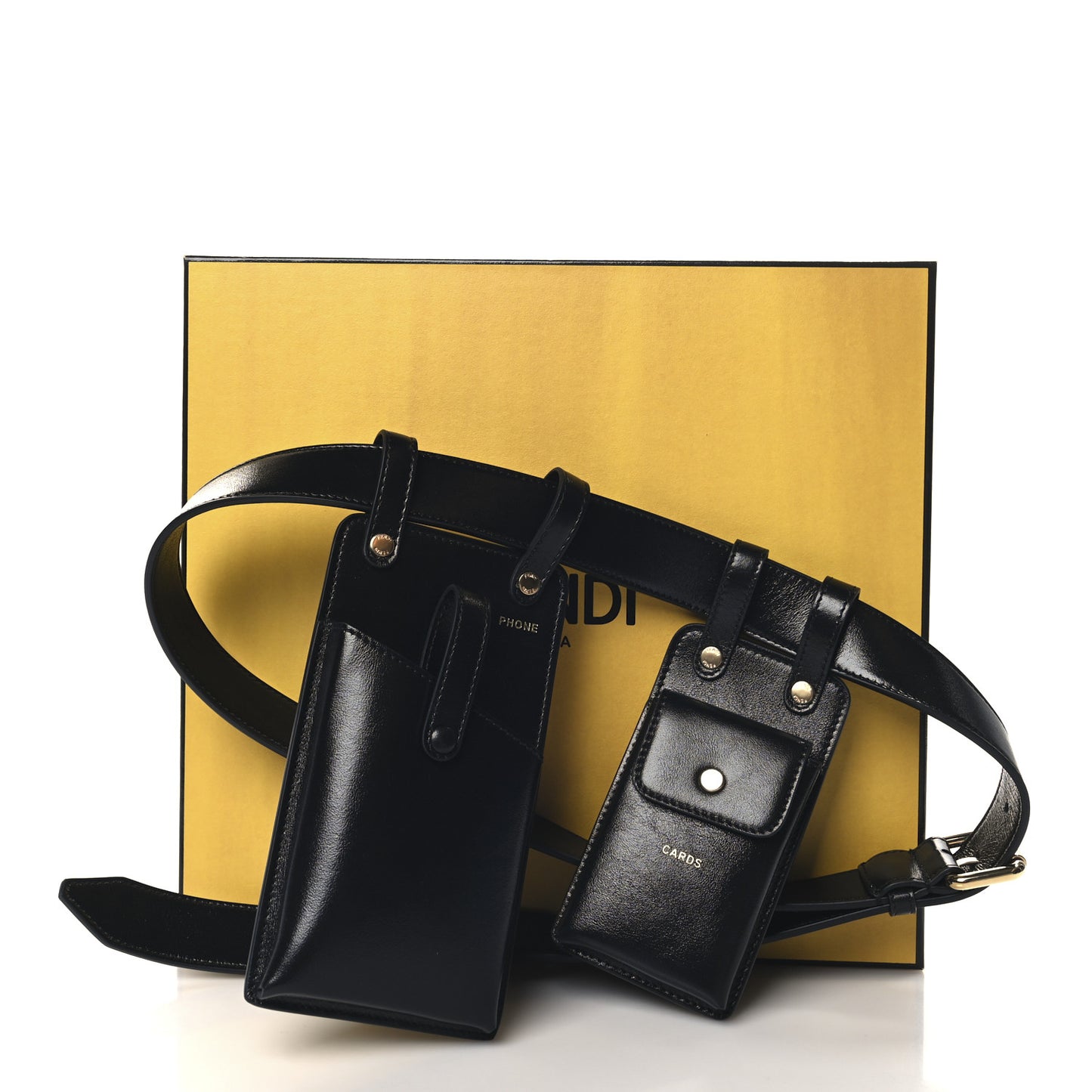 Vitello Glacier Utility Belt Pouch Black
