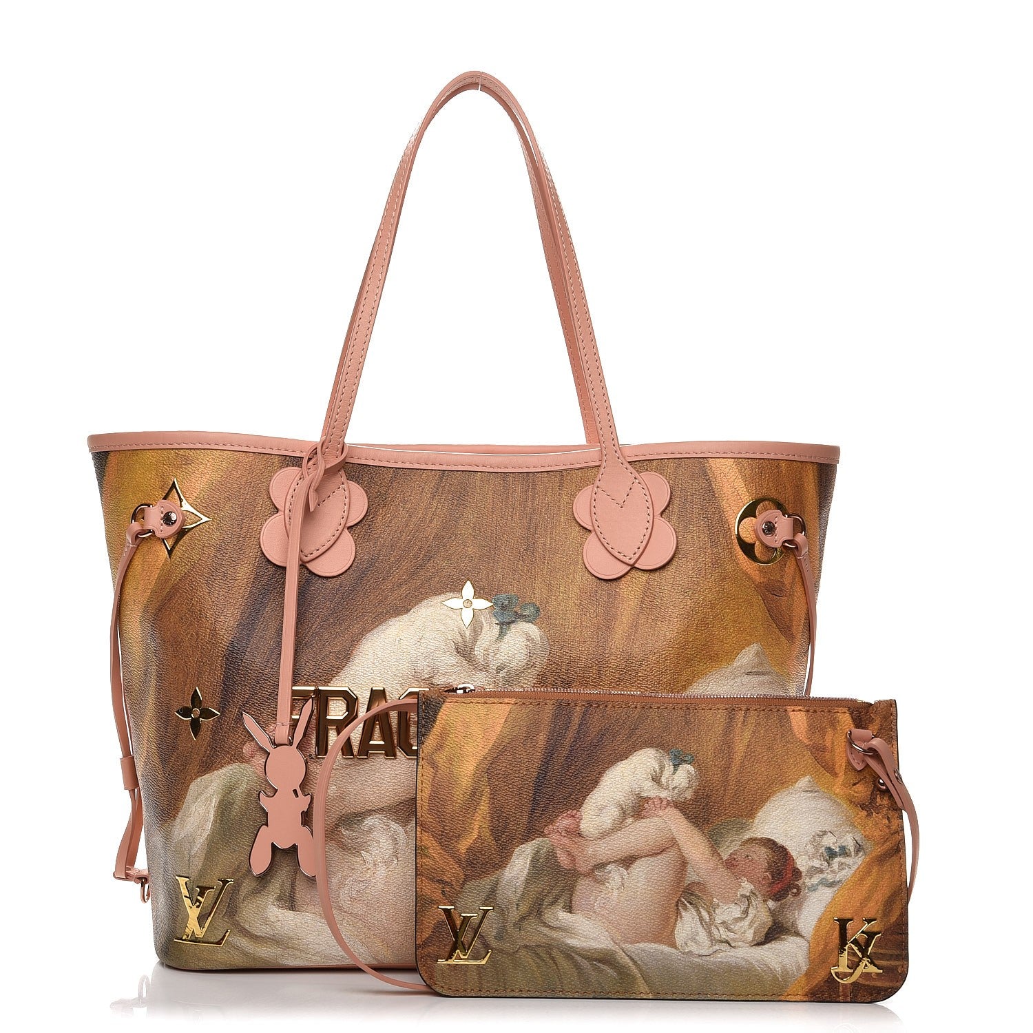ルイヴィトン　マスターズコレクション　フラゴナール Louis Vuitton Limited Edition Coated Canvas Jeff Koons Fragonard