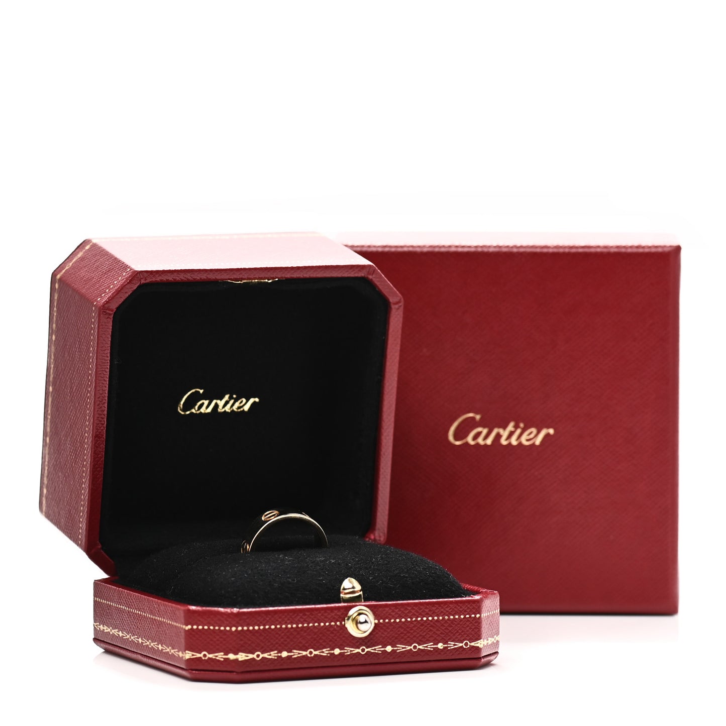 18K Yellow Gold 5.5mm LOVE Ring 52 6