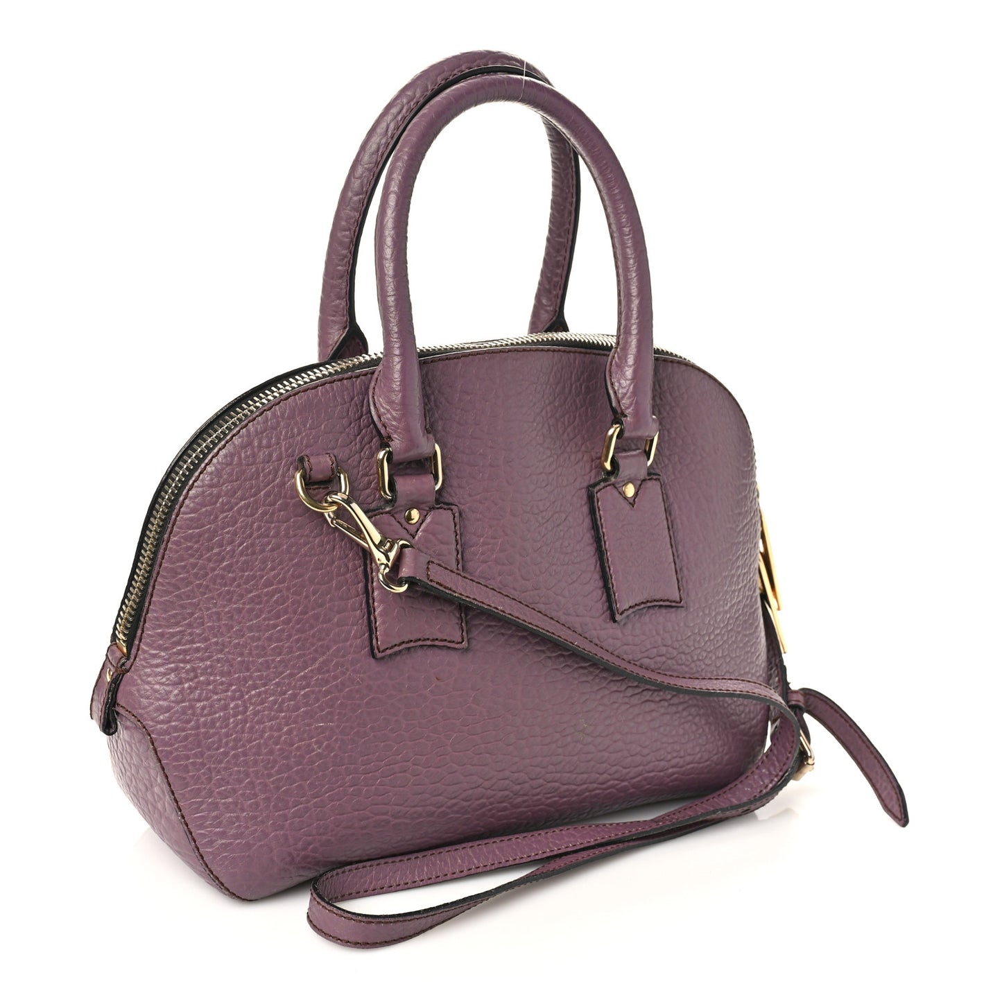 Heritage Grain Small Orchard Bowling Bag Purple