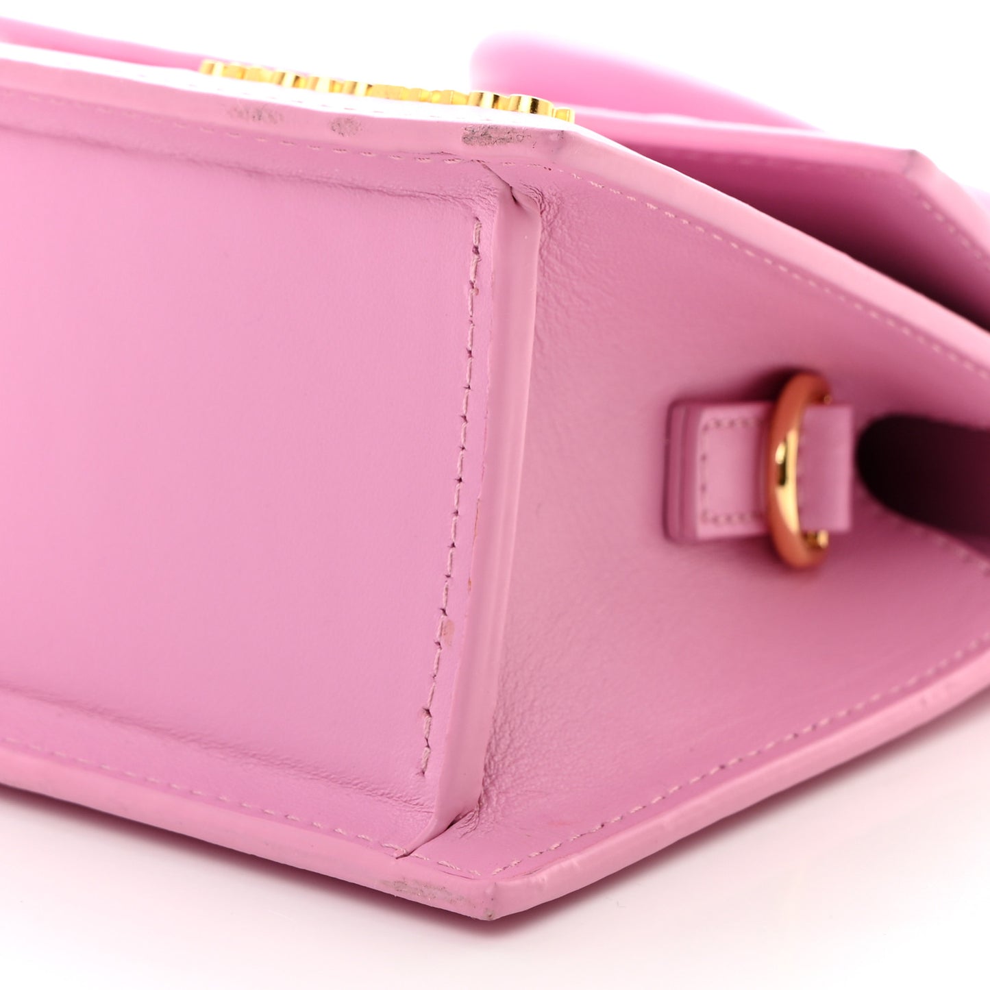 Smooth Calfskin Le Chiquito Noeud Light Pink