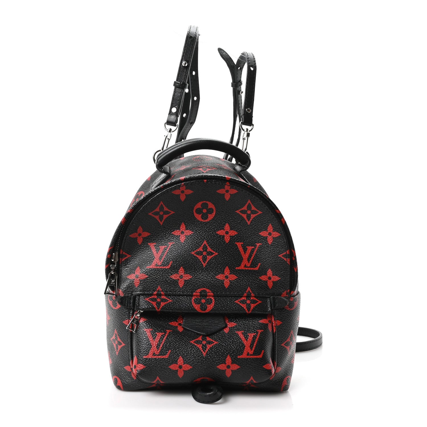 louis vuitton backpack mini red and black | Infra Rouge Palm Springs Top handle and adjustable padded shoulder straps Louis Vuitton Monogram Infrarouge Palm