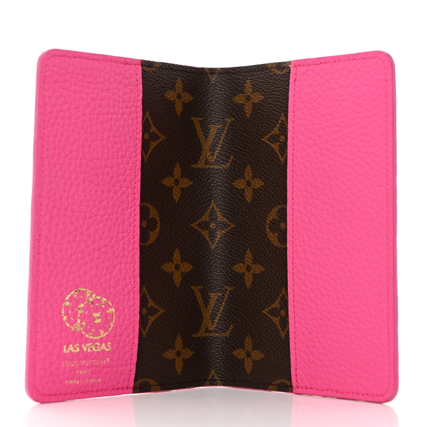 Taurillon Monogram Emily Notebook Cover PM Pink