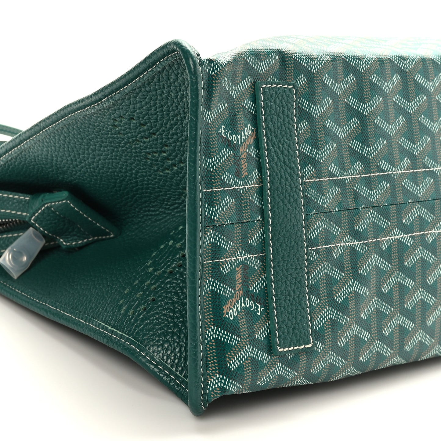 Goyardine Sac Hardy Pet Carrier PM Green