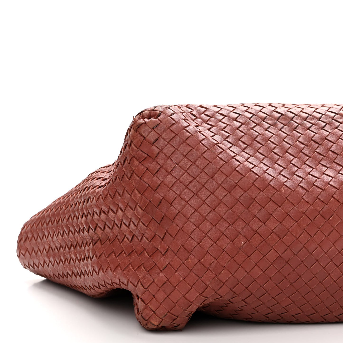 Nappa Intrecciato Large Cesta Tote Brique