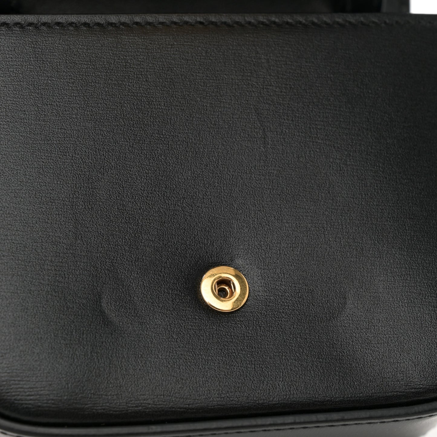 Shiny Calfskin Mini Triomphe Black