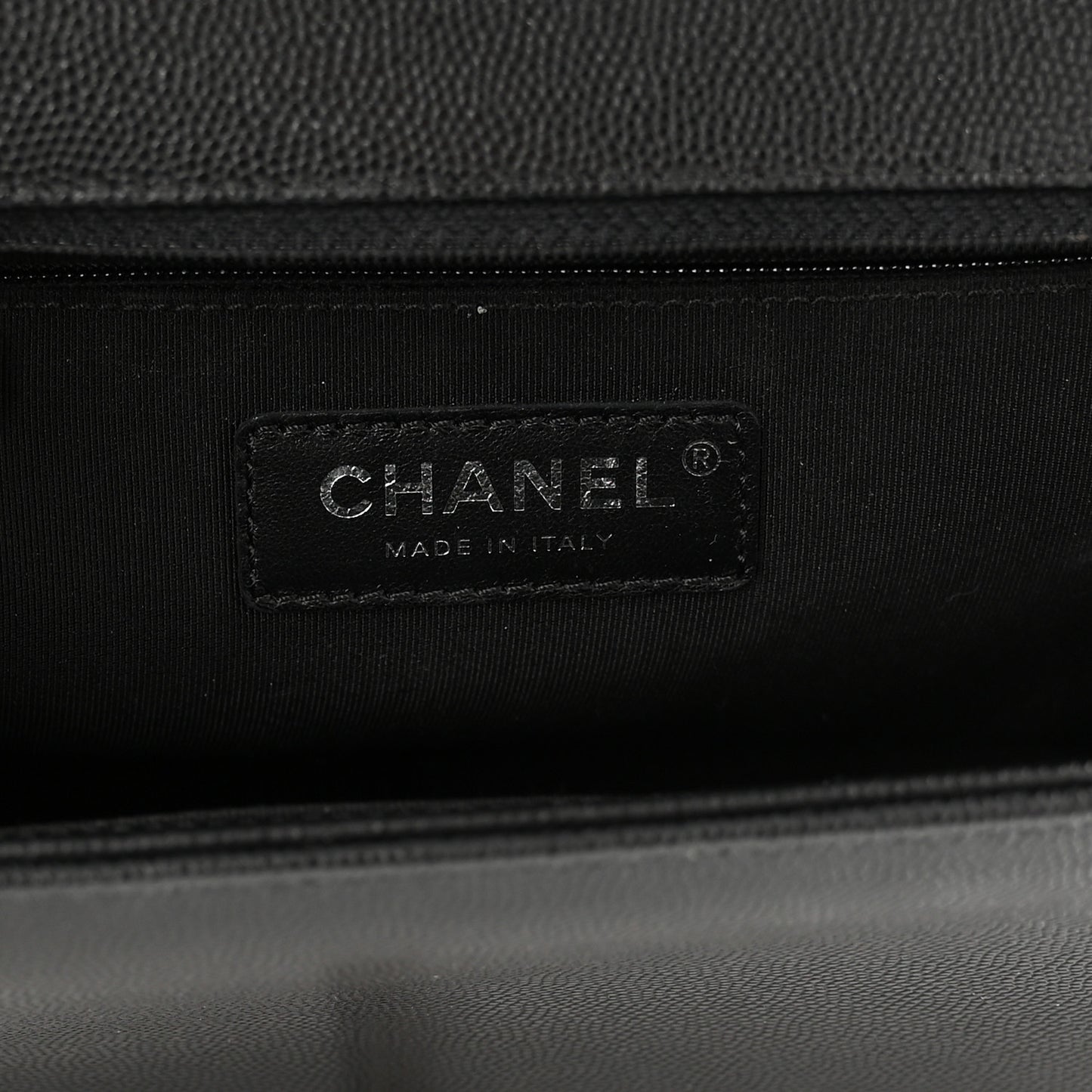 Caviar Quilted New Medium Boy Flap Black