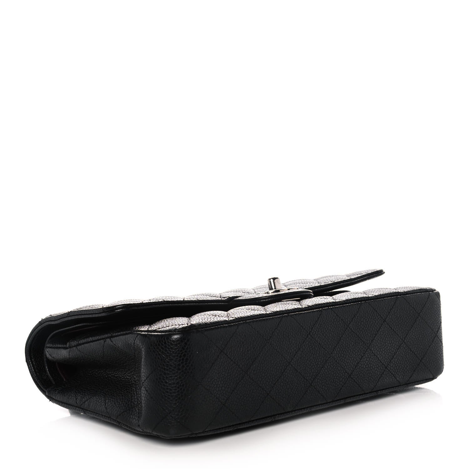 Chanel Caviar Quilted Medium Double Flap Black 4 of 12