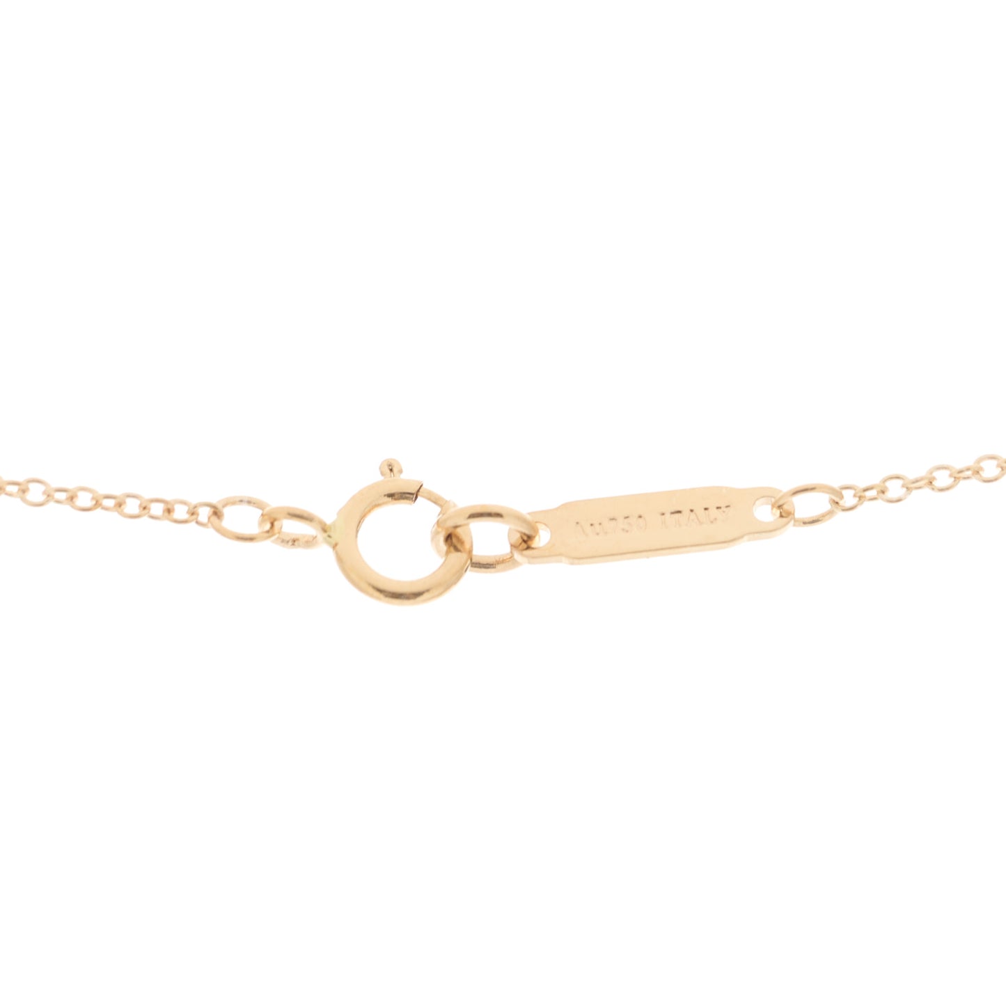 18K Rose Gold Diamond Small Atlas Open Pave Pendant Necklace
