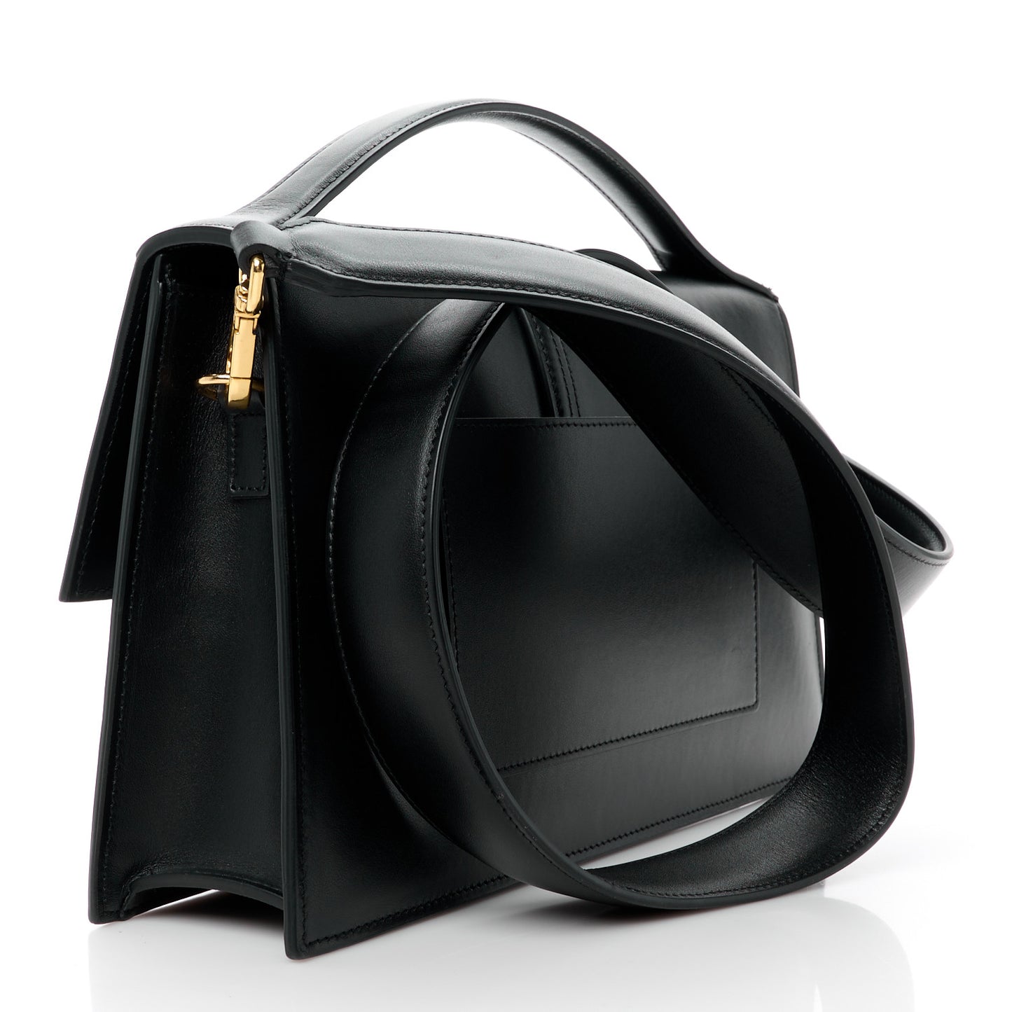 Smooth Calfskin Le Bambinou Black
