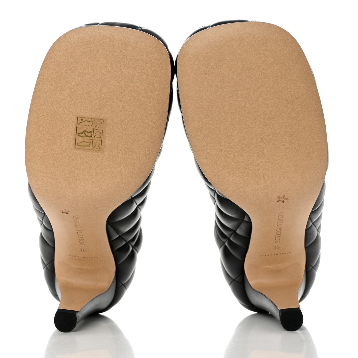 Nappa Matelasse Padded Dream Pumps 38 Black
