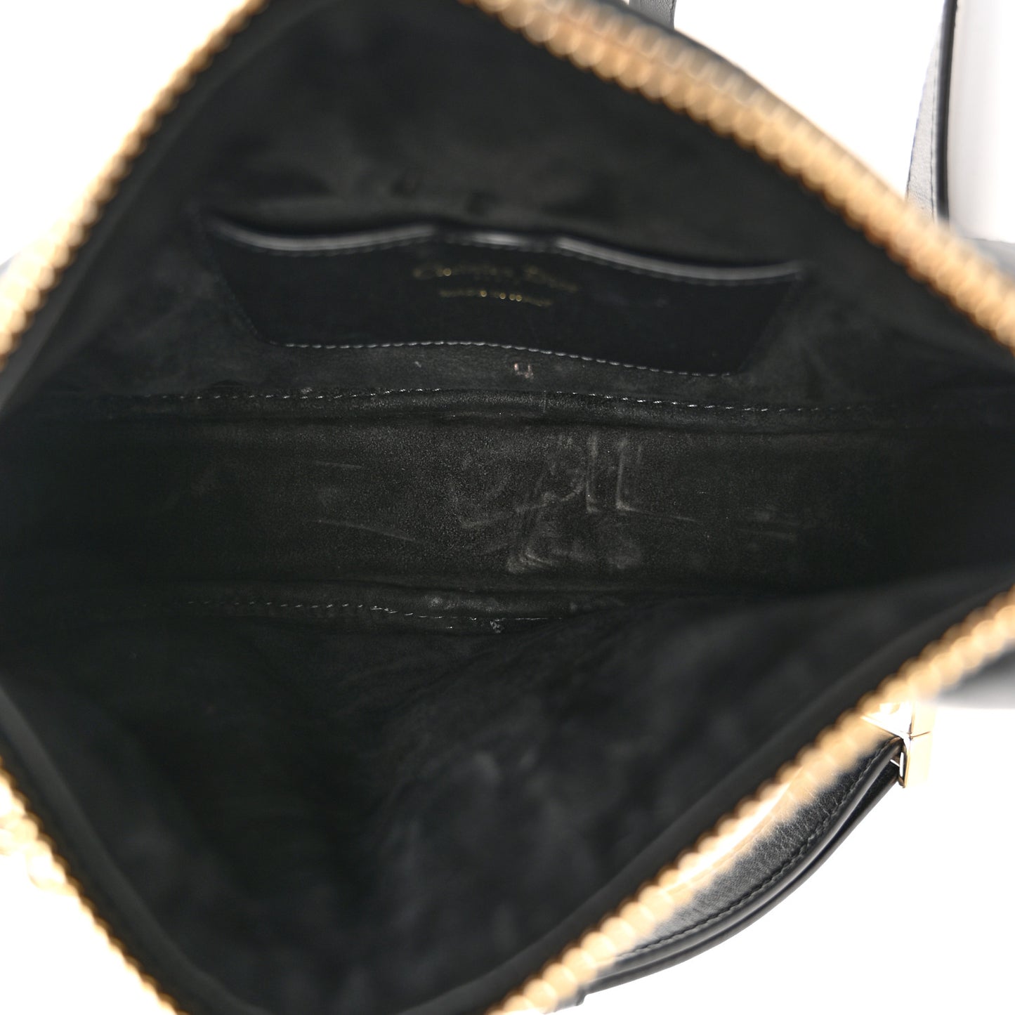Lambskin Cannage Small Dior Vibe Hobo Bag Black