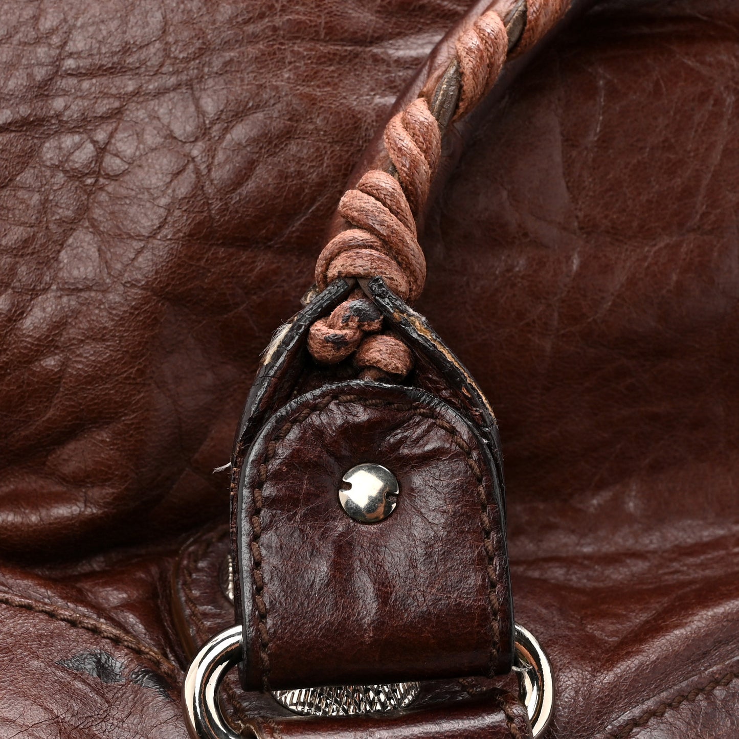 Agneau Giant 21 Silver Hardware City Castagna