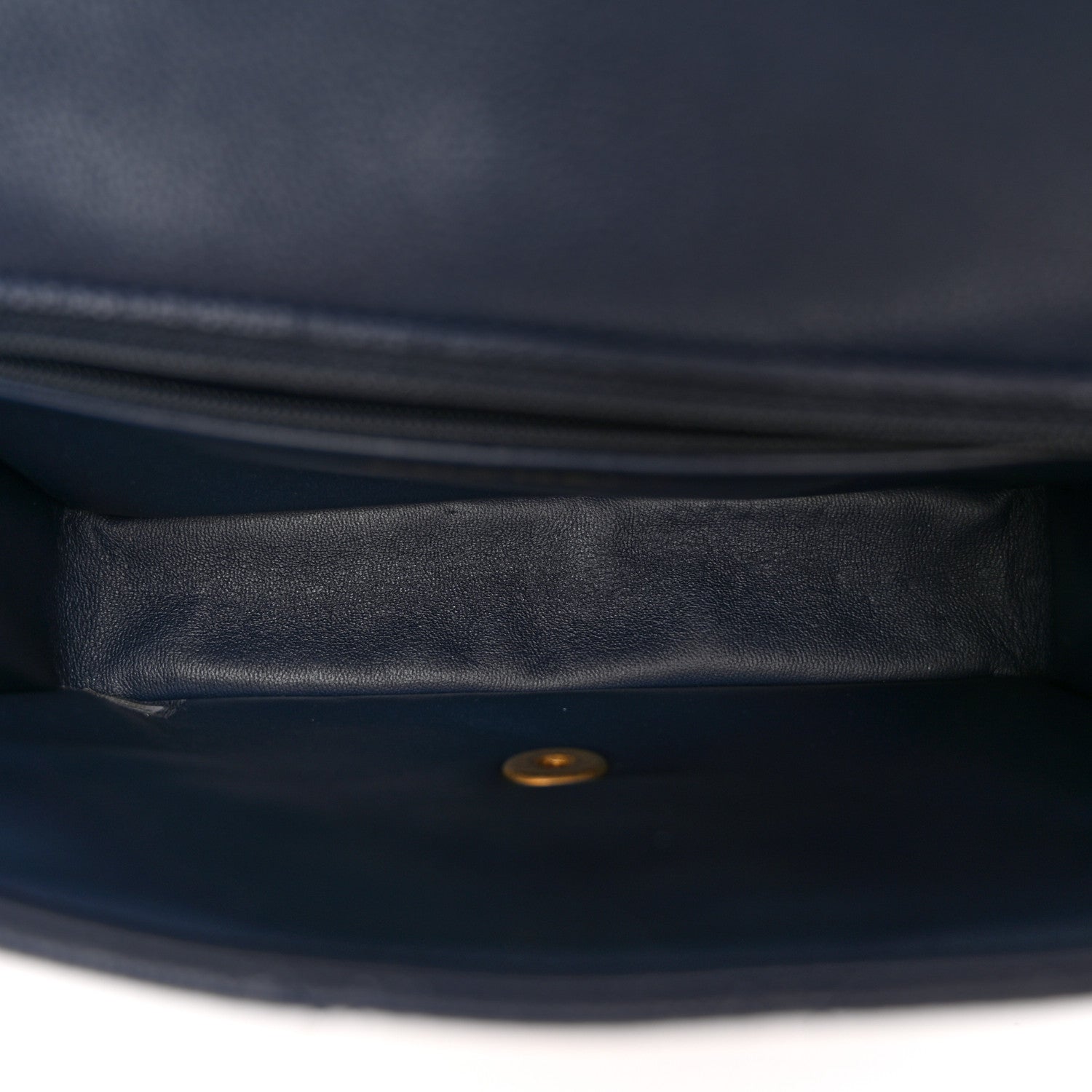 Chanel Caviar Quilted Medium Sweet Classic Flap Navy Blue 5 of 10