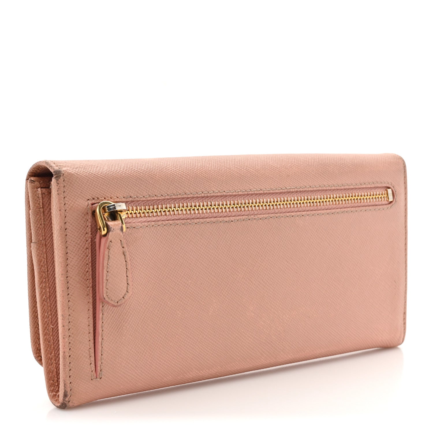 Prada Saffiano Bow Continental Wallet Orchidea 4 of 14