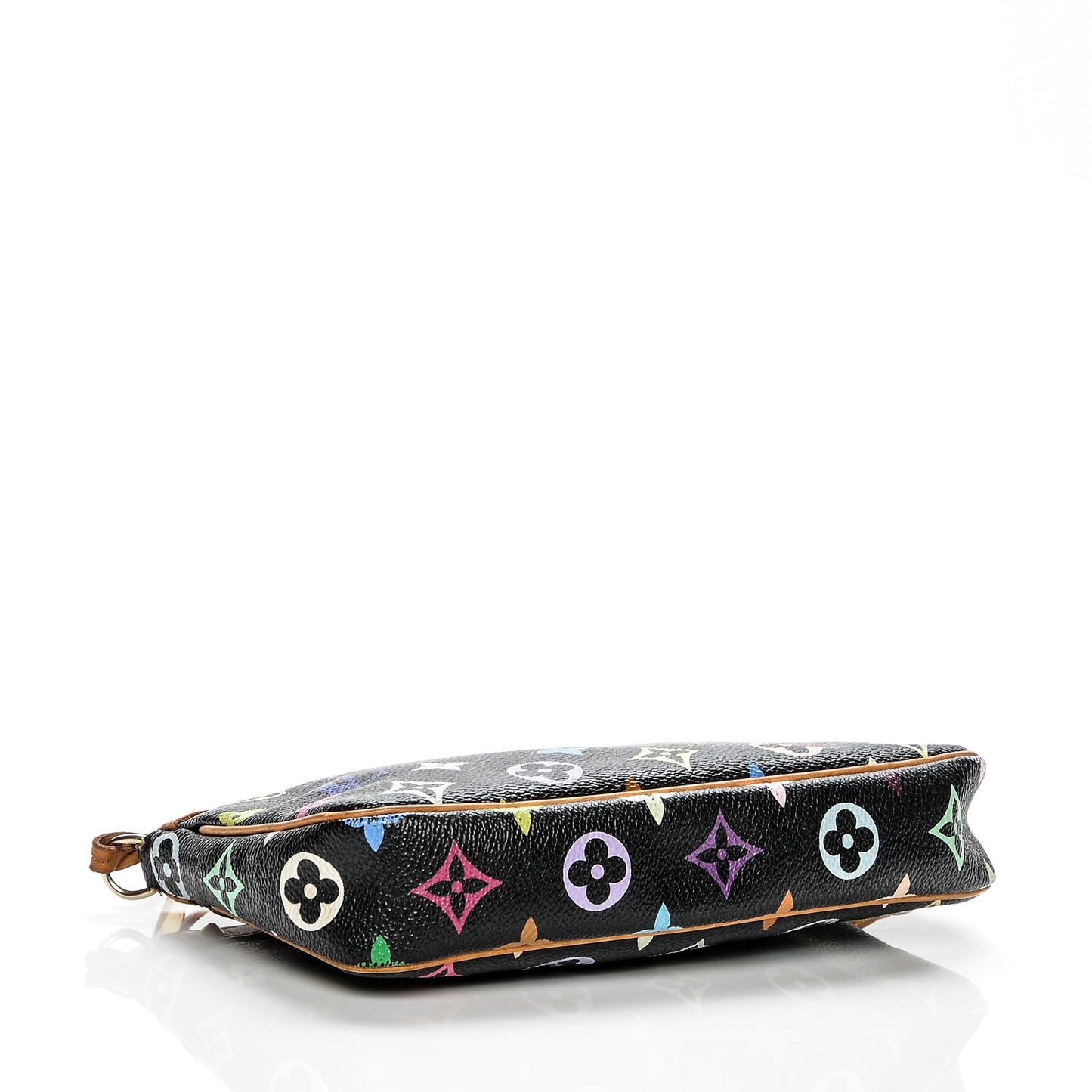Monogram Multicolor Pochette Accessories Black