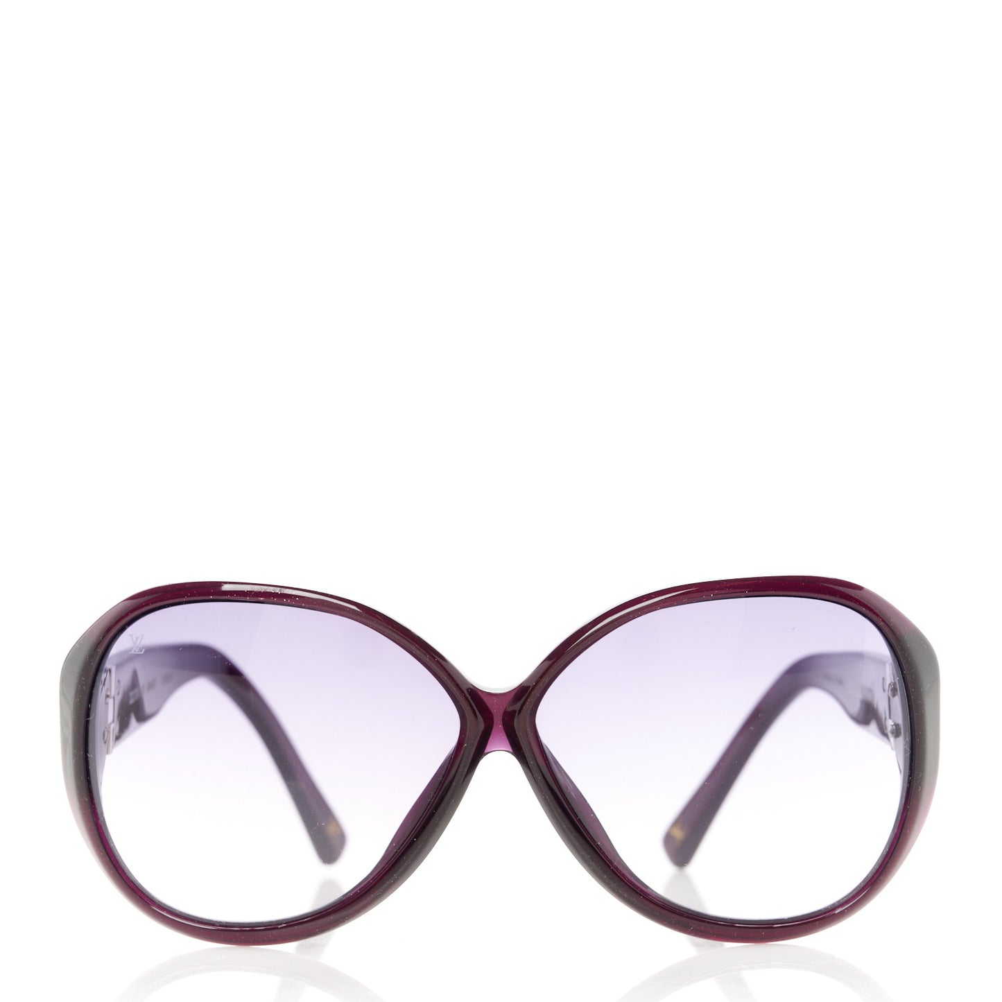 Acetate Oversized Sunglasses Z0270W Purple Glitter