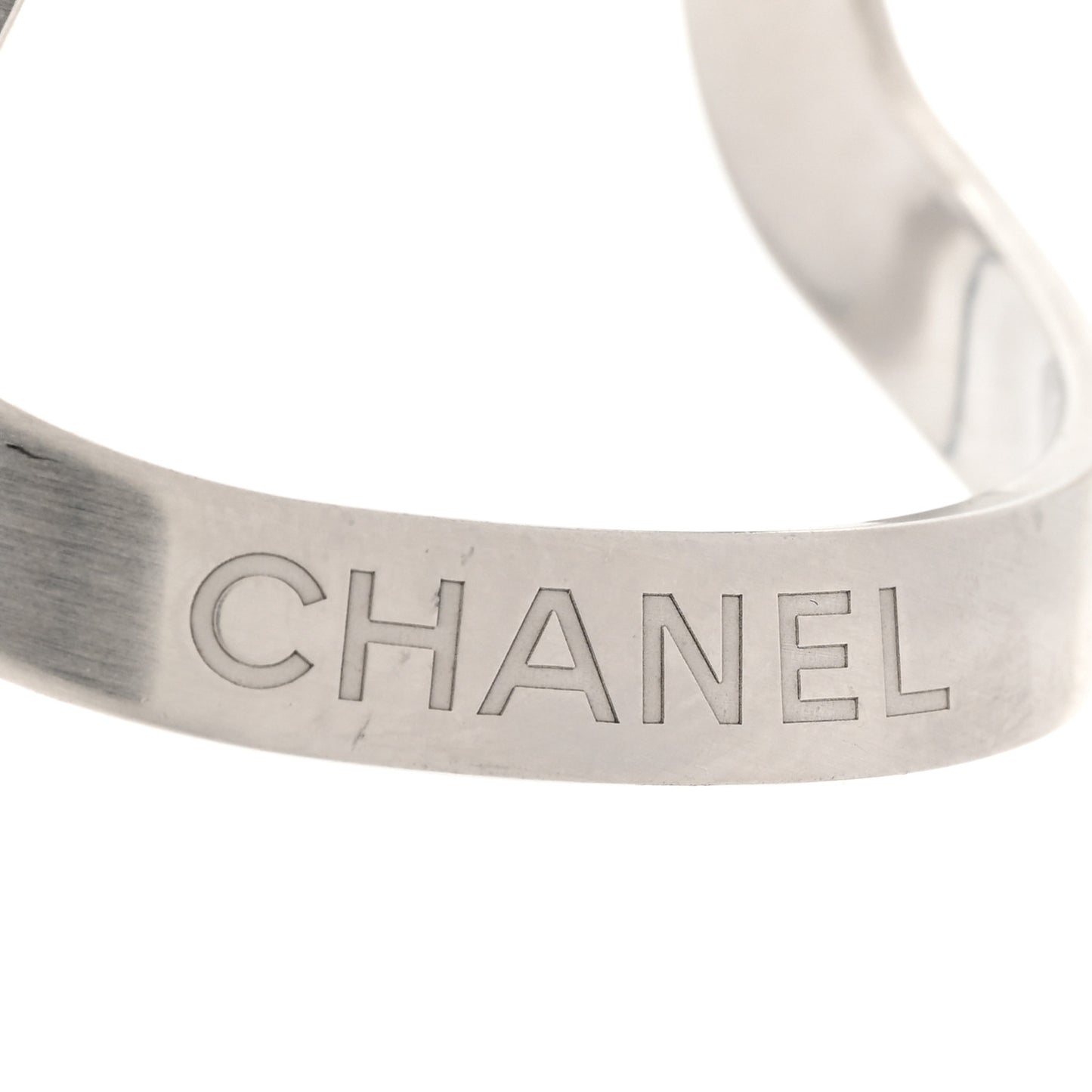 Metal CC Cuff Silver
