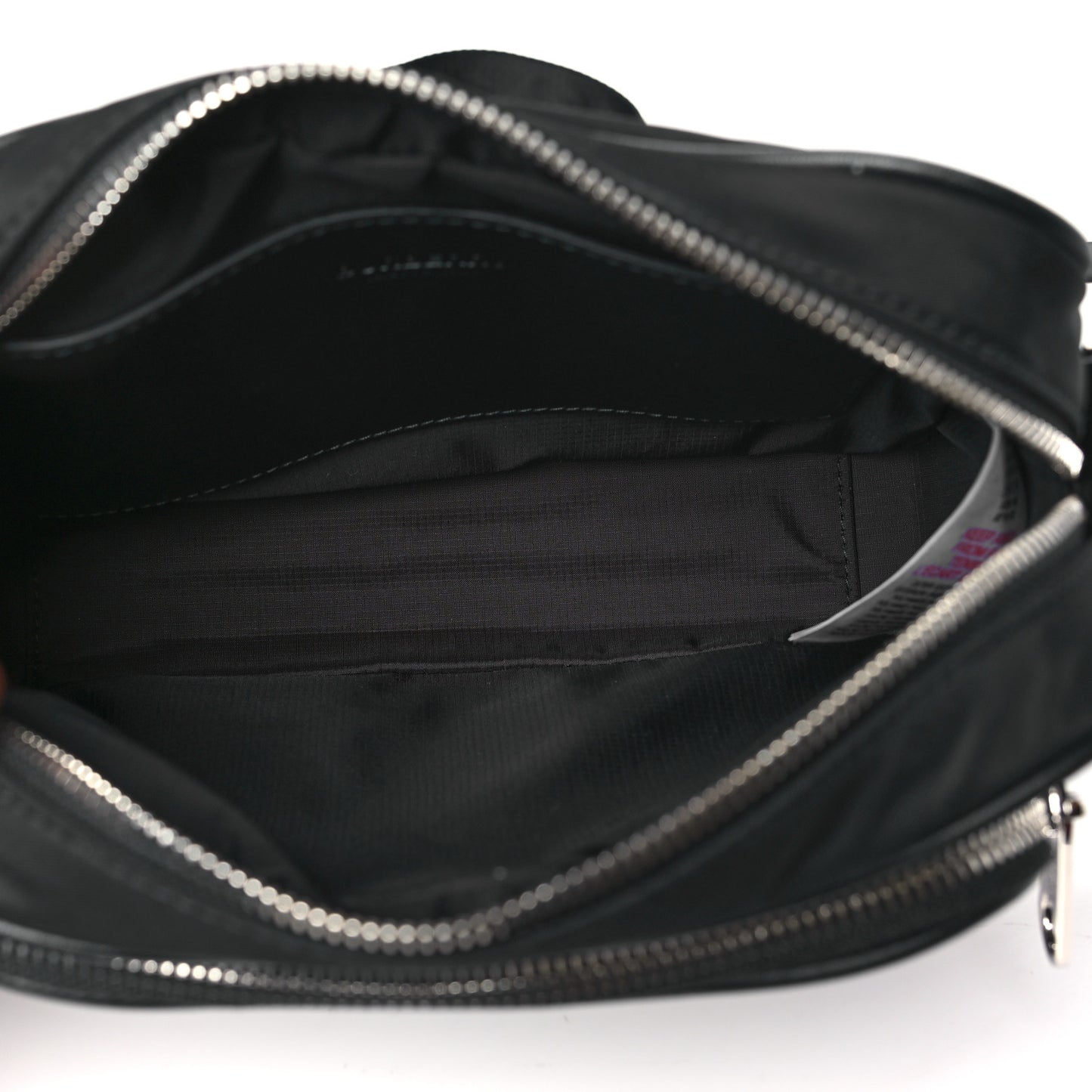 Nylon Paddy Crossbody Bag Black