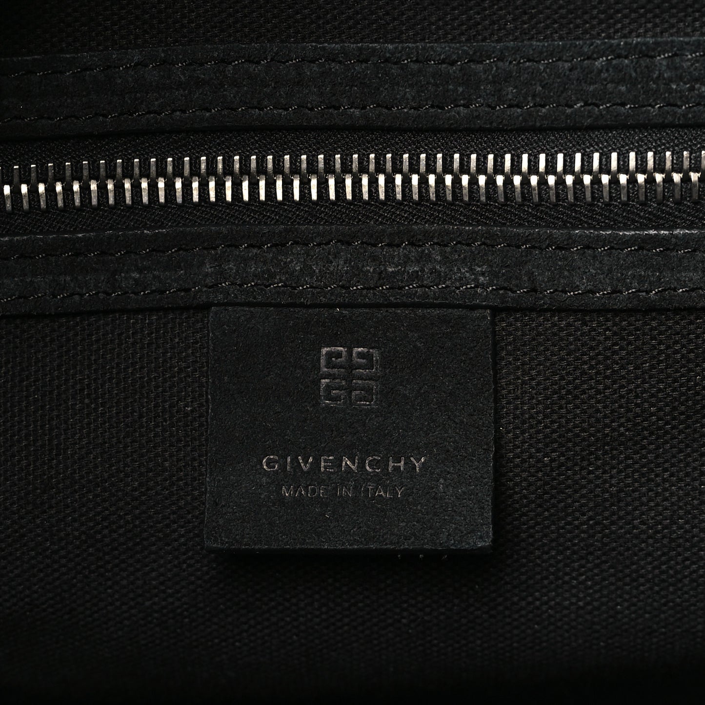 Suede Medium Voyou Bag Black
