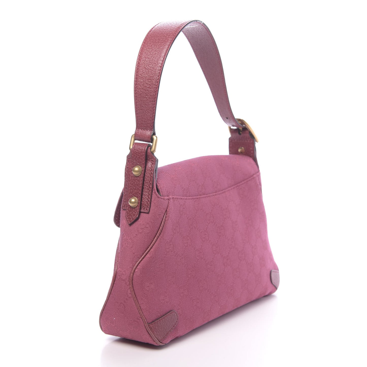 Monogram Horsebit Chain Flap Bag Fuchsia