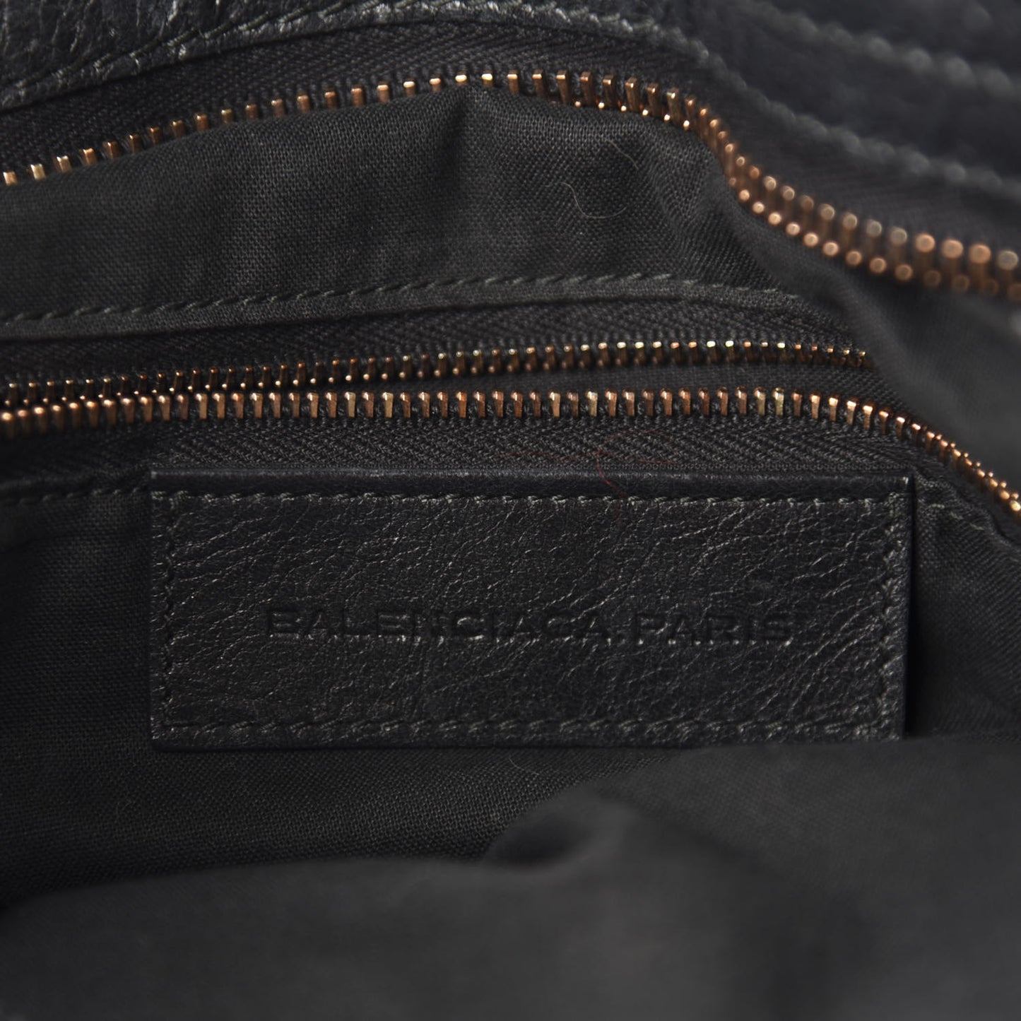 Agneau Giant 21 Rose Gold Hardware Velo Black
