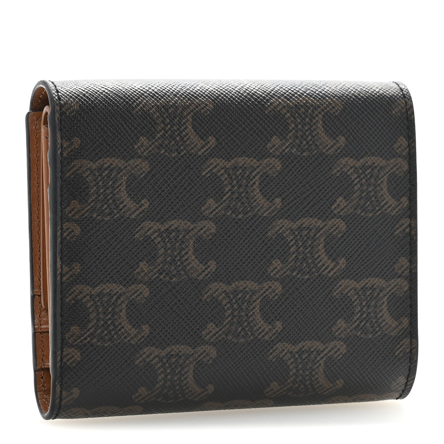 Triomphe Canvas Small Triomphe Wallet Tan