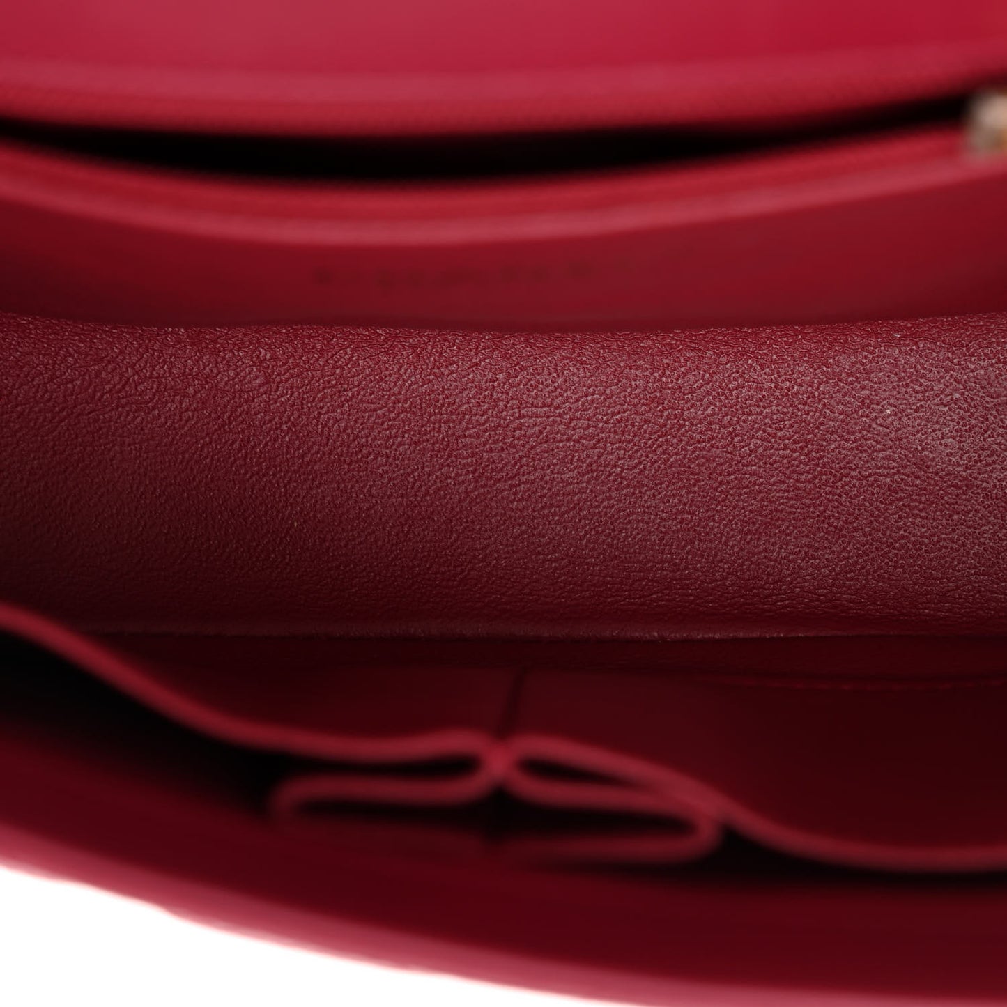Caviar Quilted Small CC Filigree Flap Burgundy